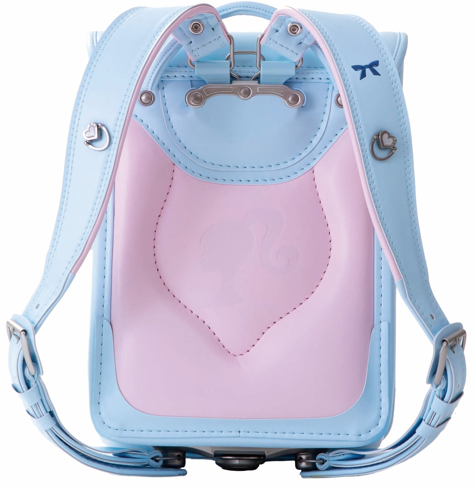 マツモト くるピタ バービーガーリーフラワー サックス×アイボリー