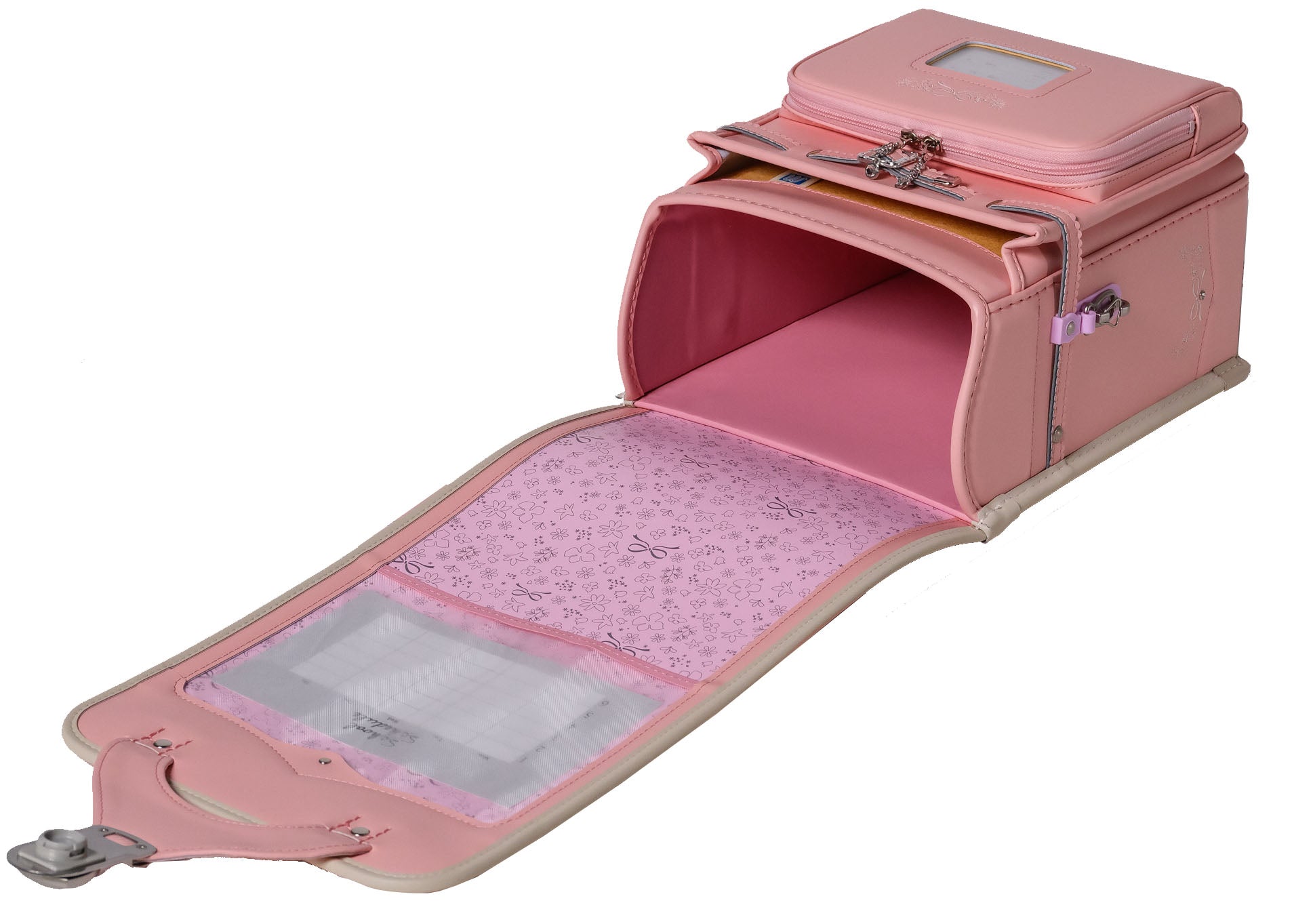 マツモト くるピタ 花かざり ペールピンク・アイボリー