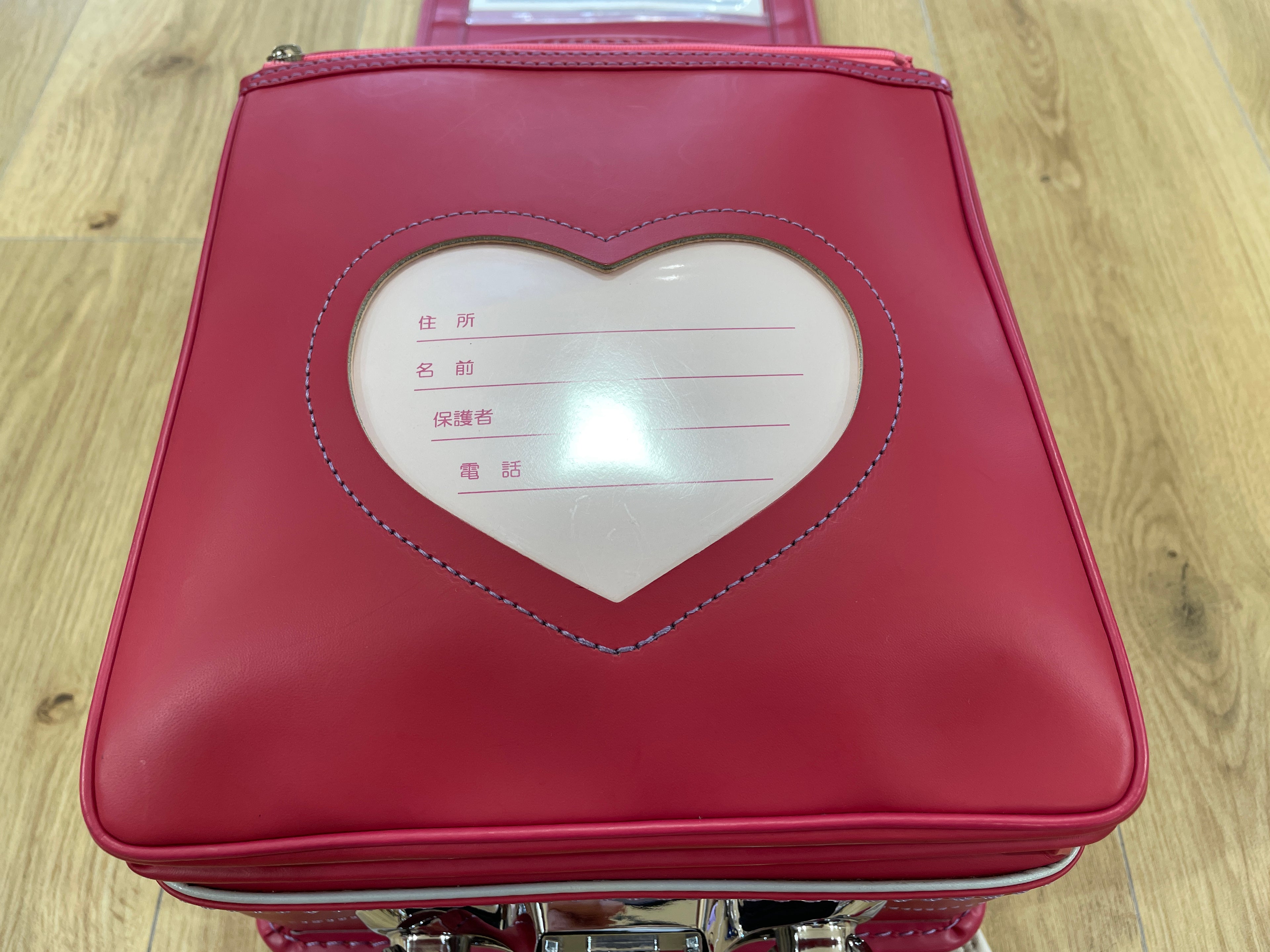 松山製鞄 牛革迷彩 紺