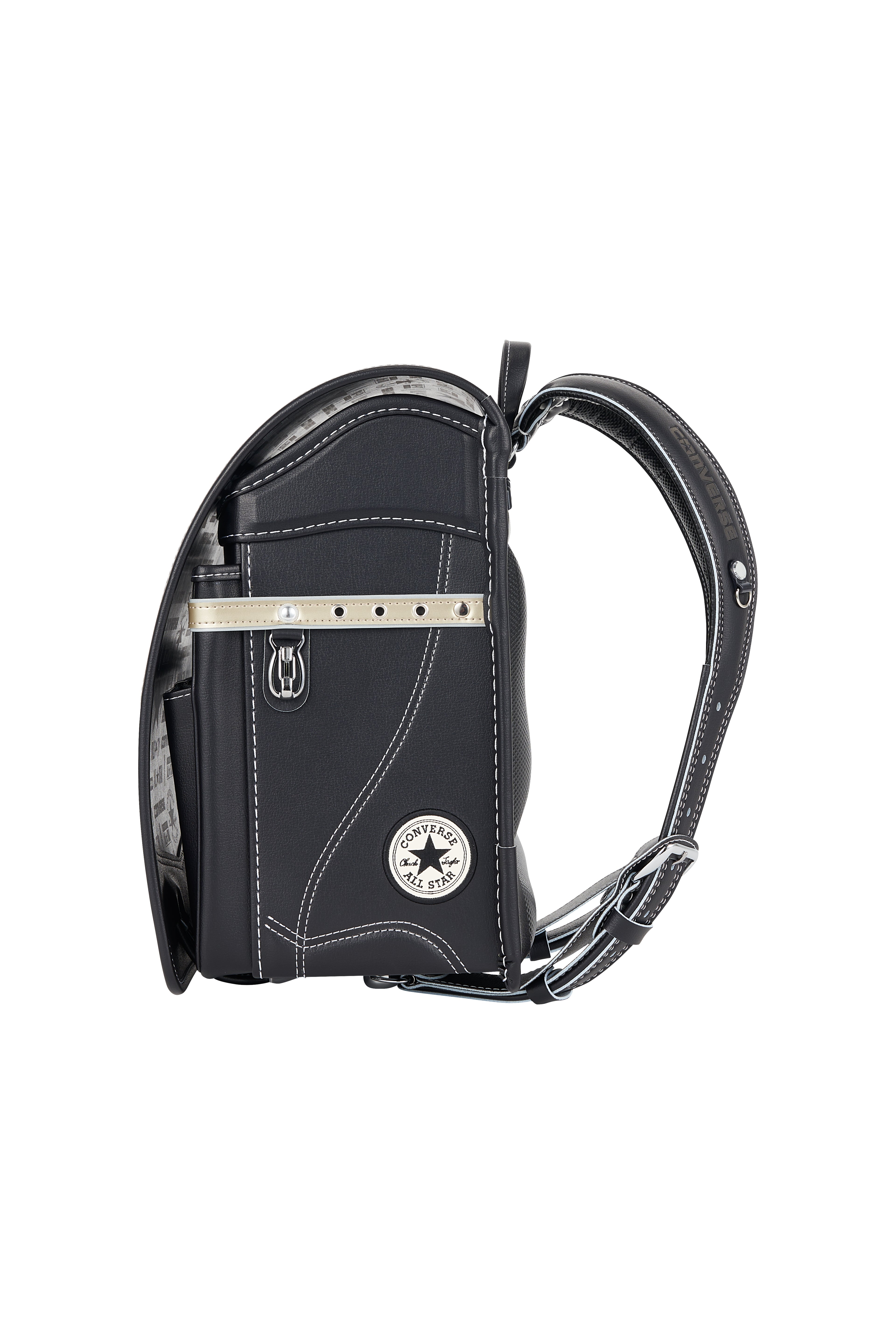 キッズアミ/ナース鞄工 CONVERSE オールスターモデル ブルーブラック×シャンパンゴールド/ホワイト