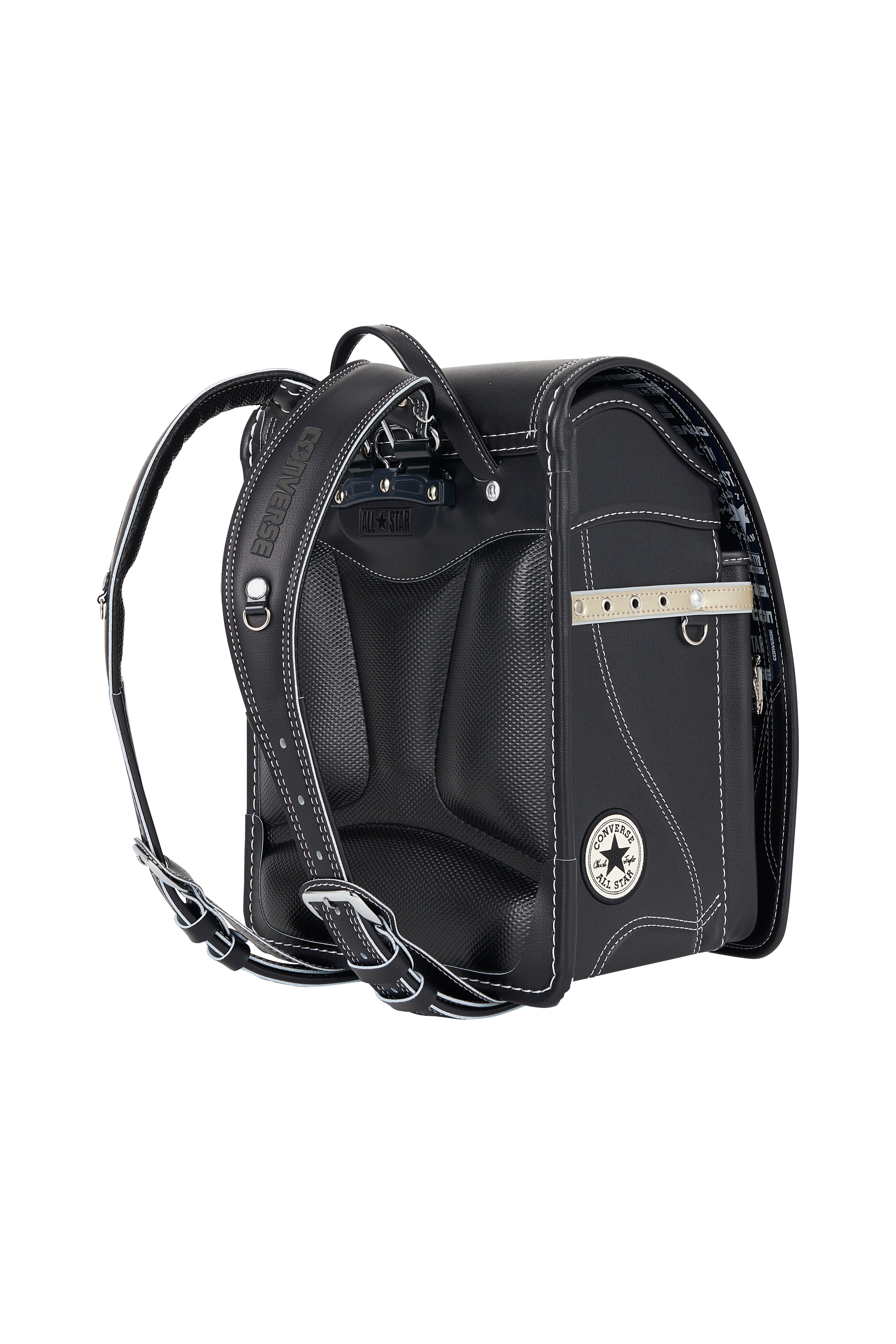 キッズアミ/ナース鞄工 CONVERSE オールスターモデル ブルーブラック×シャンパンゴールド/ホワイト