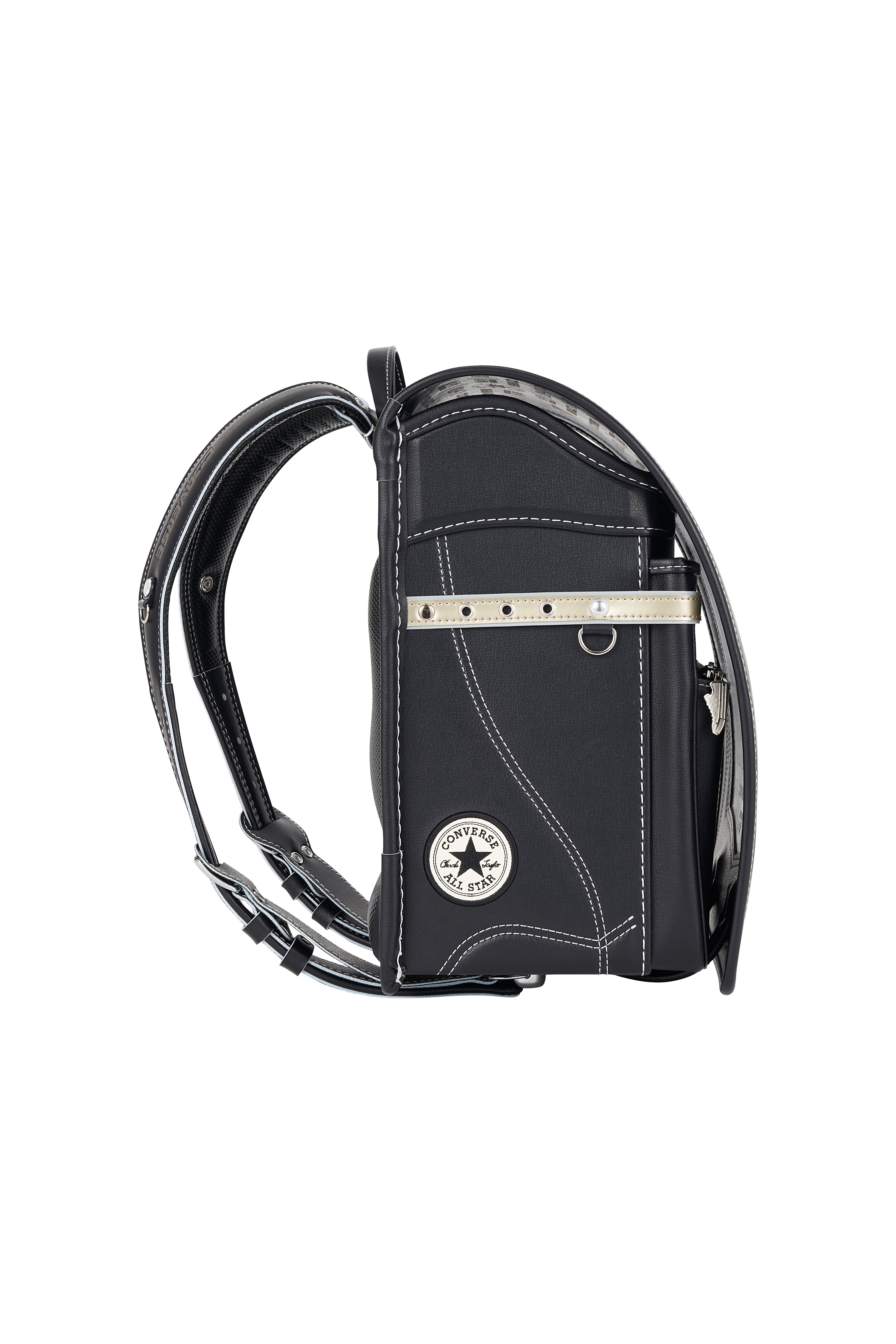 キッズアミ/ナース鞄工 CONVERSE オールスターモデル ブルーブラック×シャンパンゴールド/ホワイト