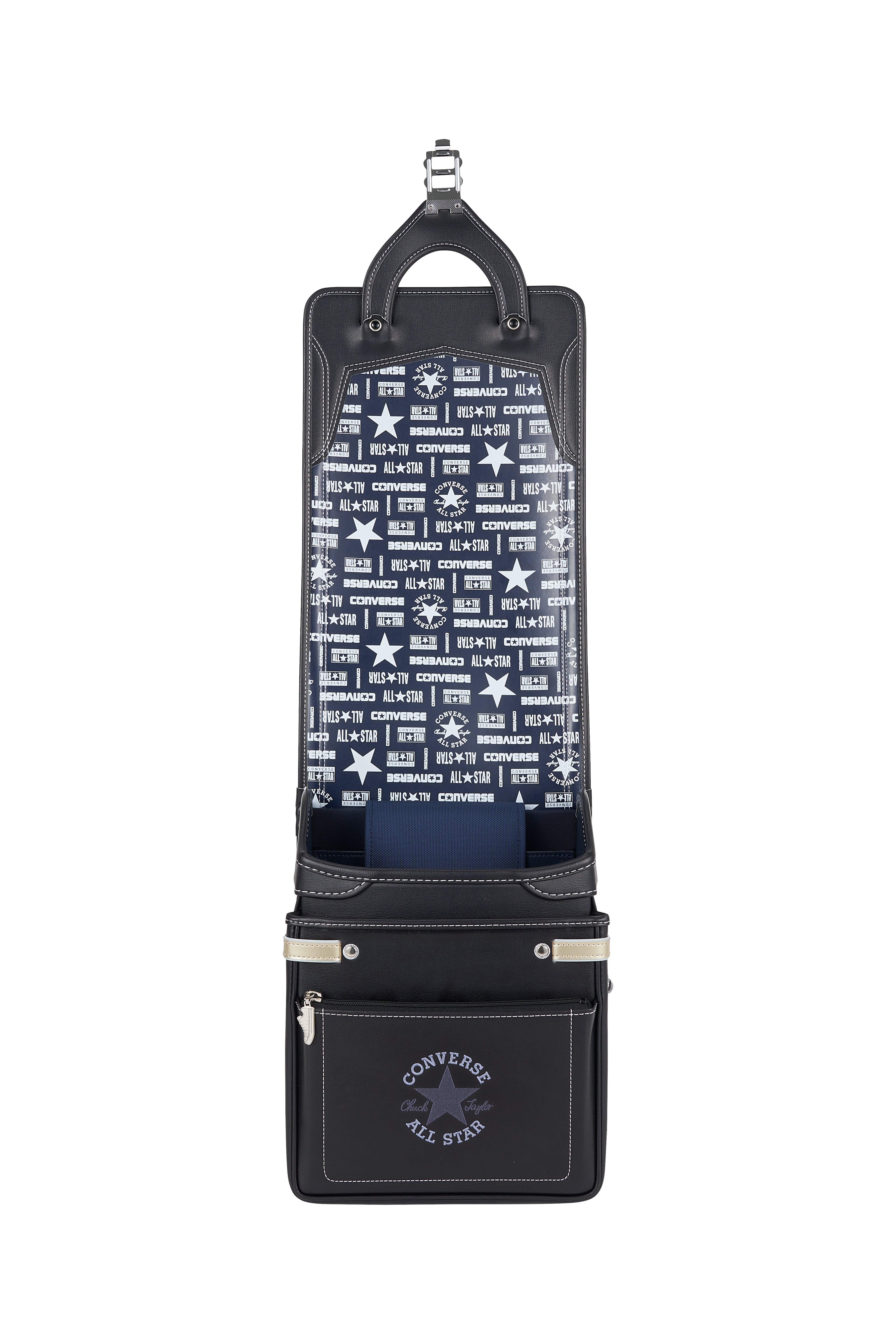 キッズアミ/ナース鞄工 CONVERSE オールスターモデル ブルーブラック×シャンパンゴールド/ホワイト
