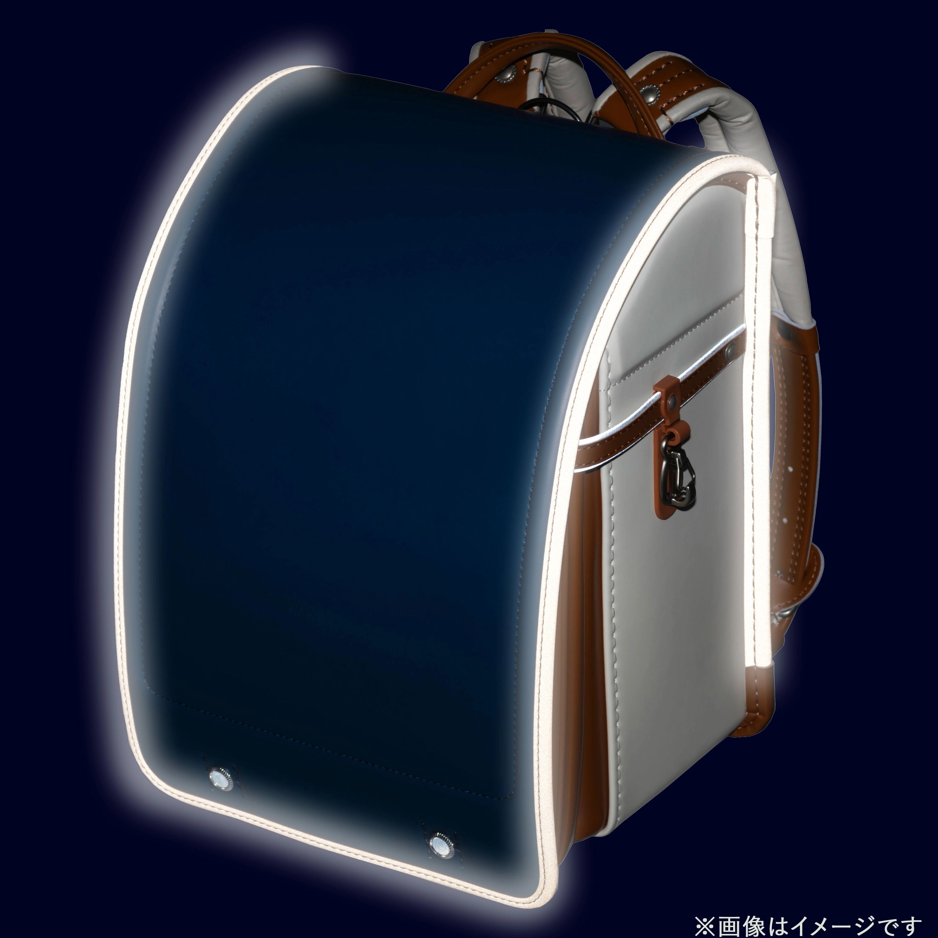 フィットちゃん イロトリオワイド 安ピカッ×楽ッション マリン×キャメル
