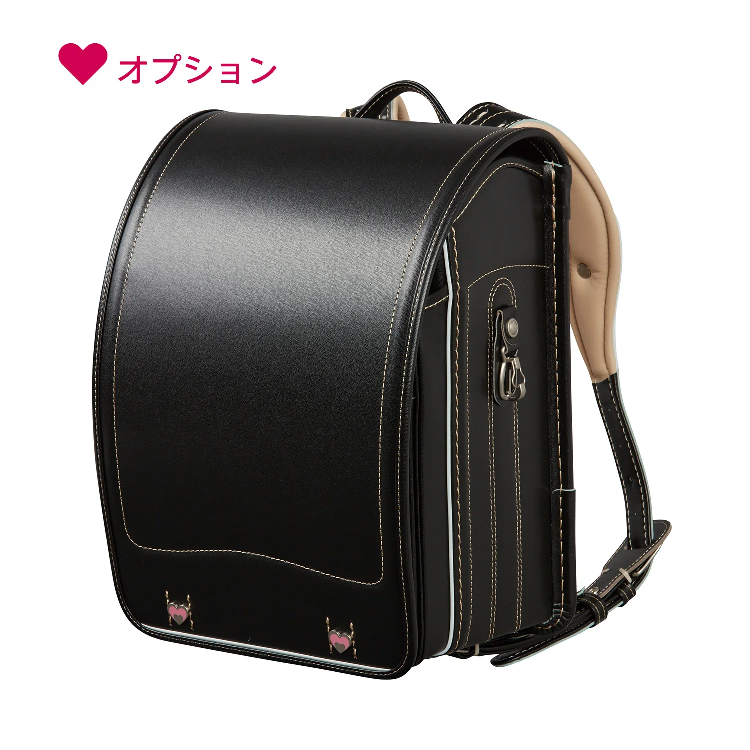 オオバ 牛革ダイヤモンドカーフ®・スタンダード アイアンブラック