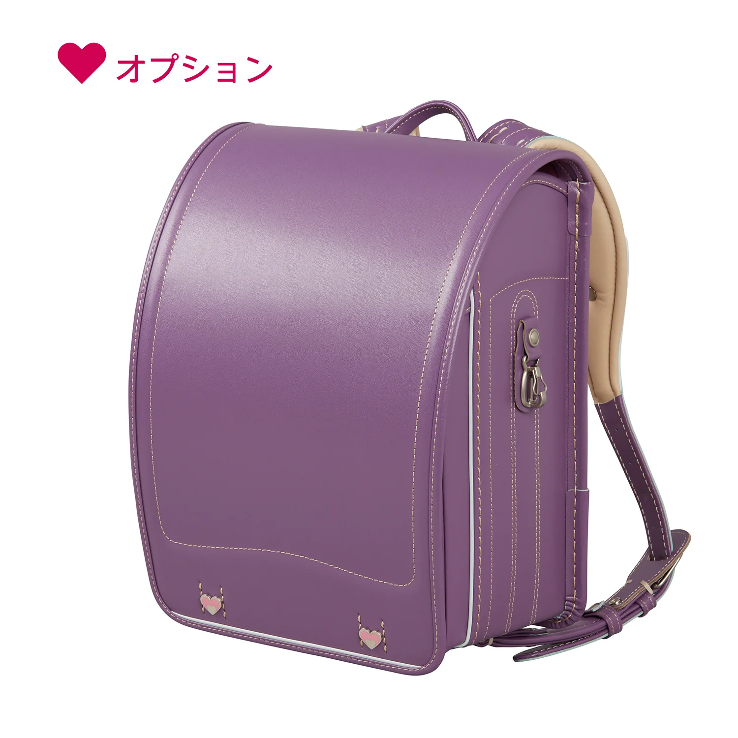 オオバ 牛革ダイヤモンドカーフ®・スタンダード モーブパープル