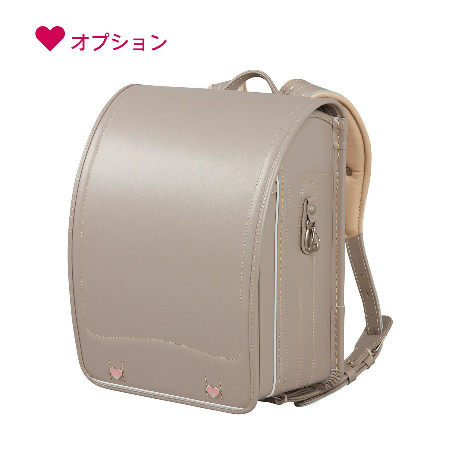 オオバ 牛革ダイヤモンドカーフ®・スタンダード ローズグレー