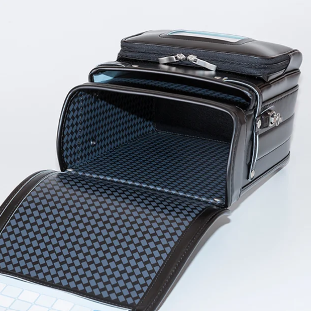 ふくふくらんどオリジナル【数量限定】 総牛革シボ 総牛革キューブ 黒