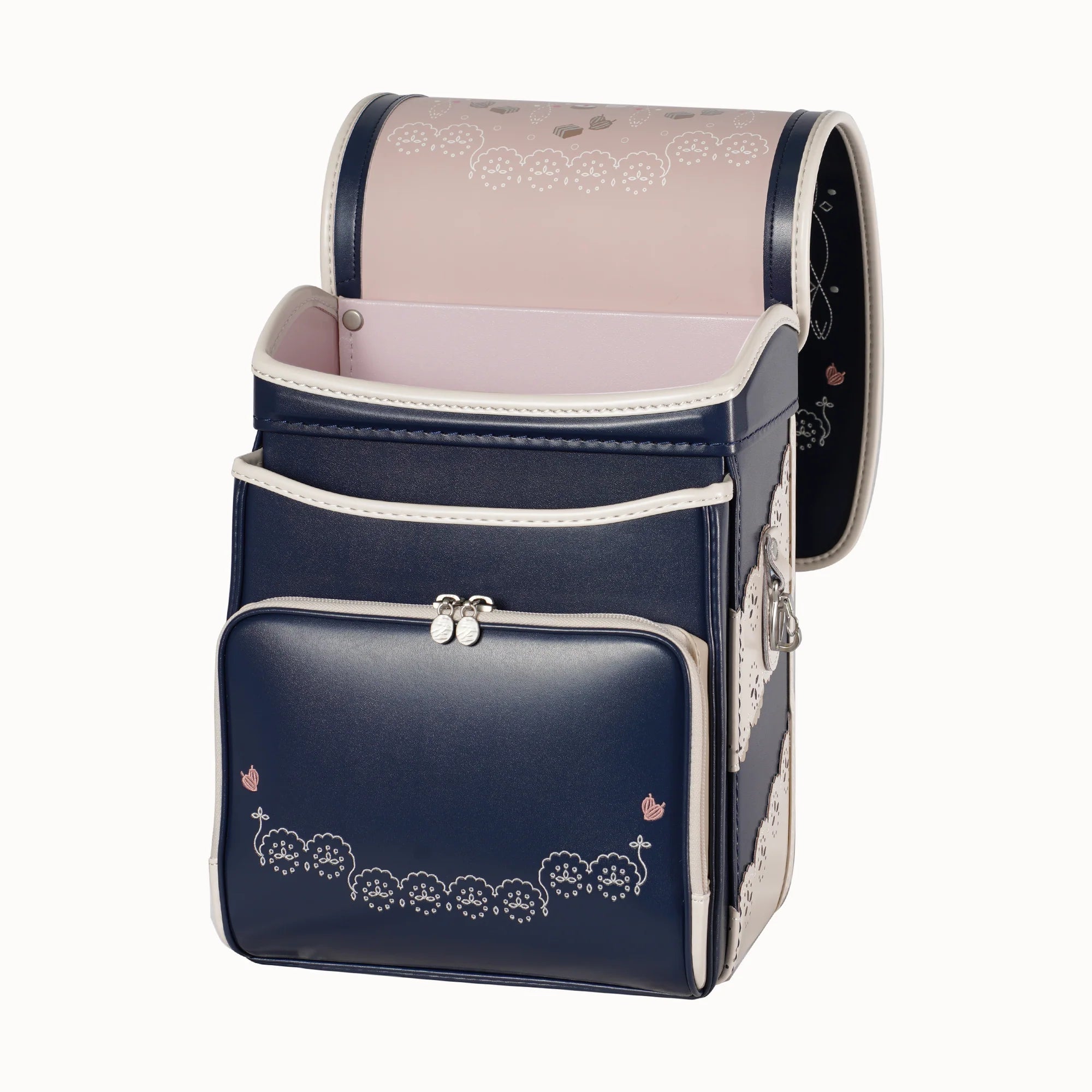 EISHIN ショコラティエ ライトネイビー×シロ