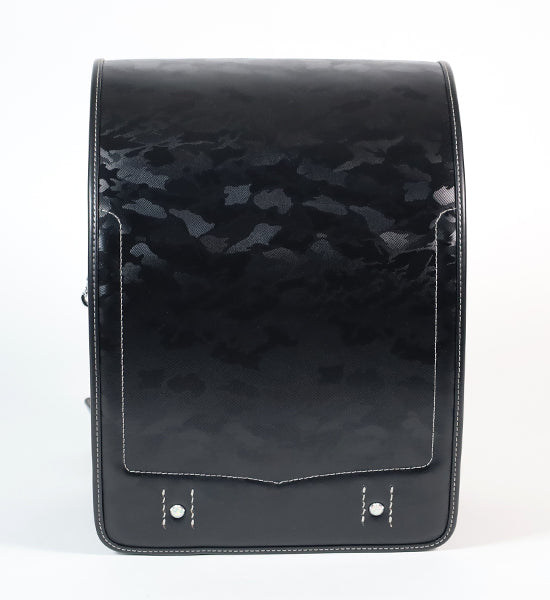 松山製鞄 牛革迷彩 黒
