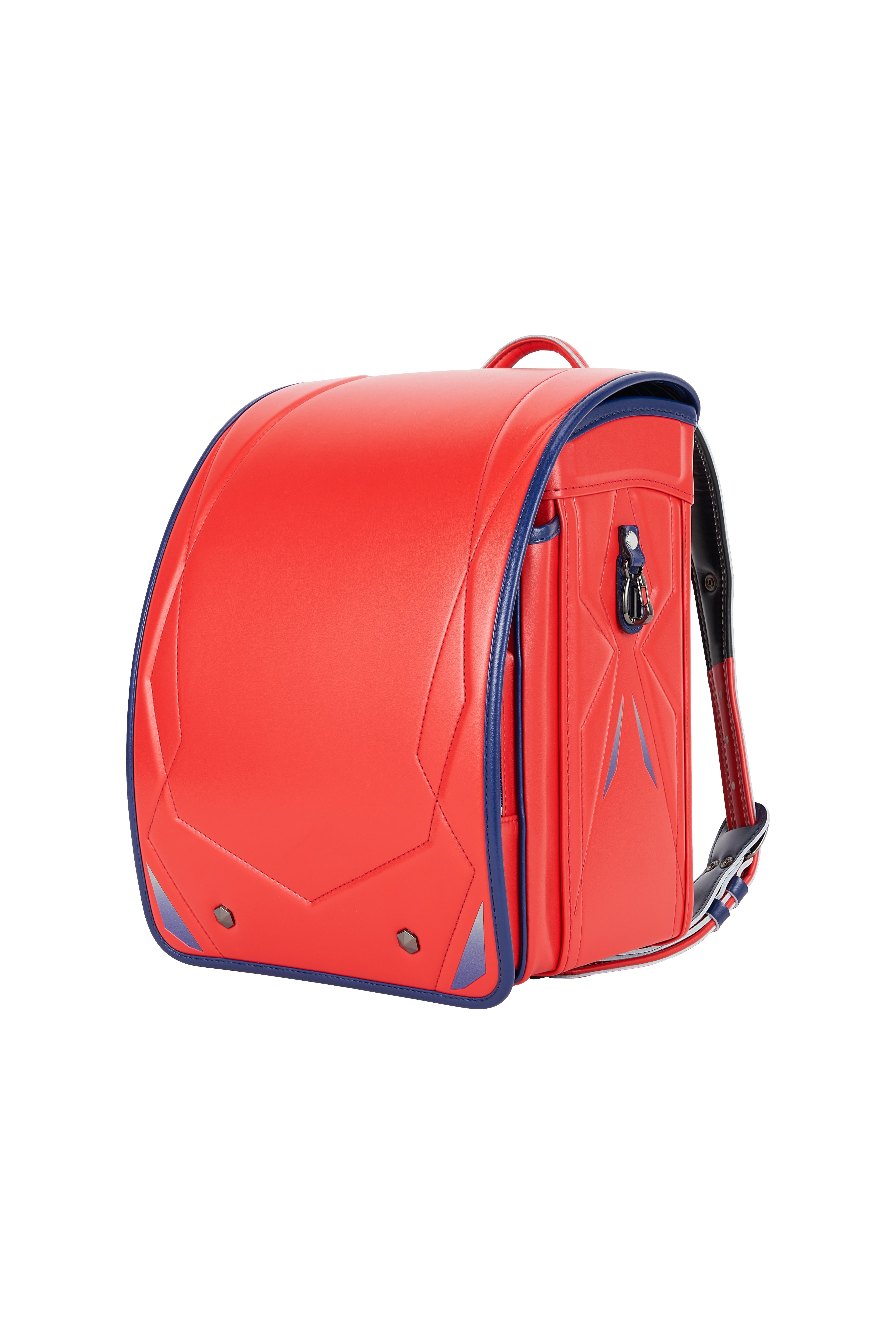 キッズアミ/ナース鞄工 アメコミヒーロー オレンジバーミリオン×マリンブルー