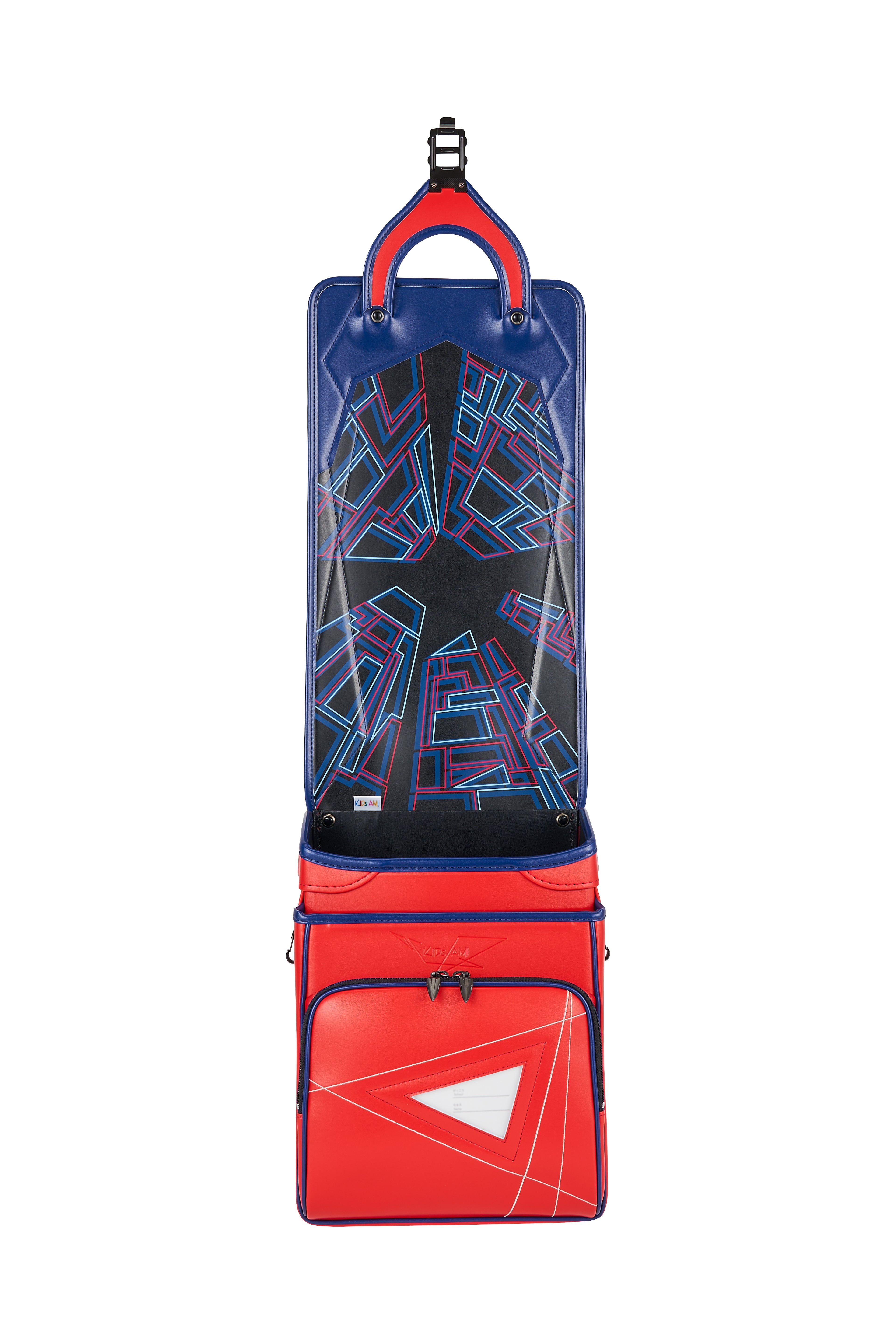 キッズアミ/ナース鞄工 アメコミヒーロー オレンジバーミリオン×マリンブルー