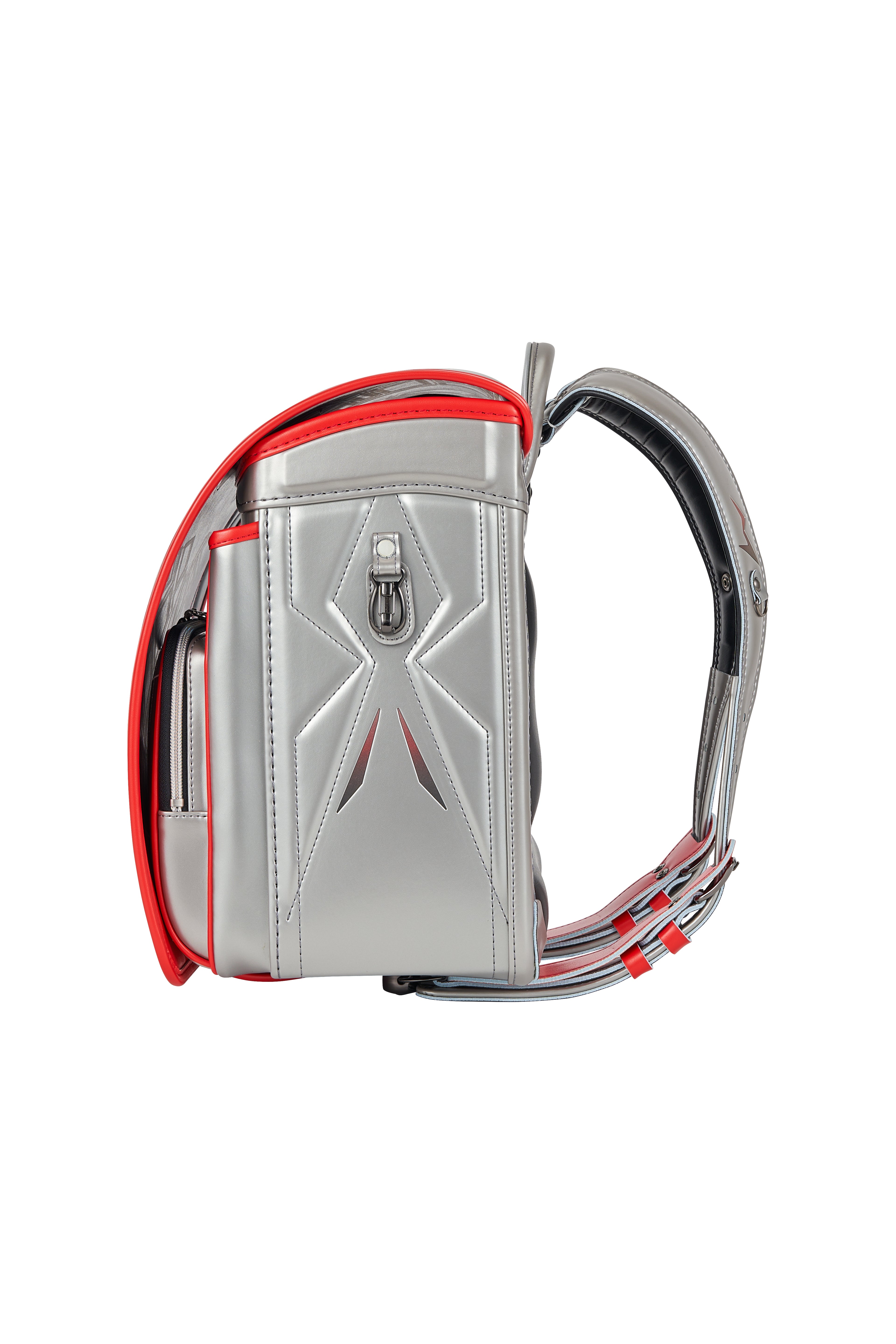 キッズアミ/ナース鞄工 アメコミヒーロー シルバー×オレンジバーミリオン