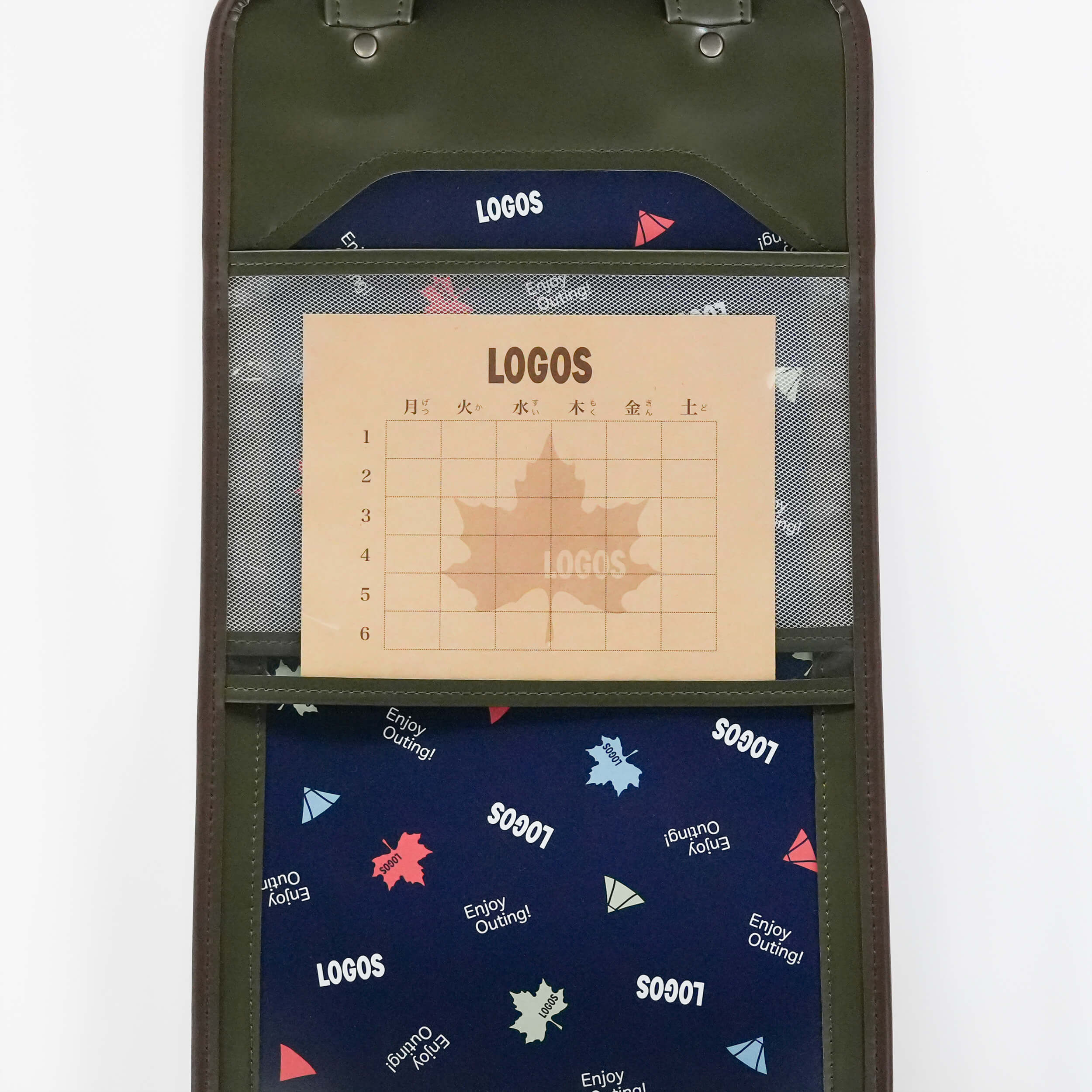 ポーム LOGOSライヴリーランドセル カーキ