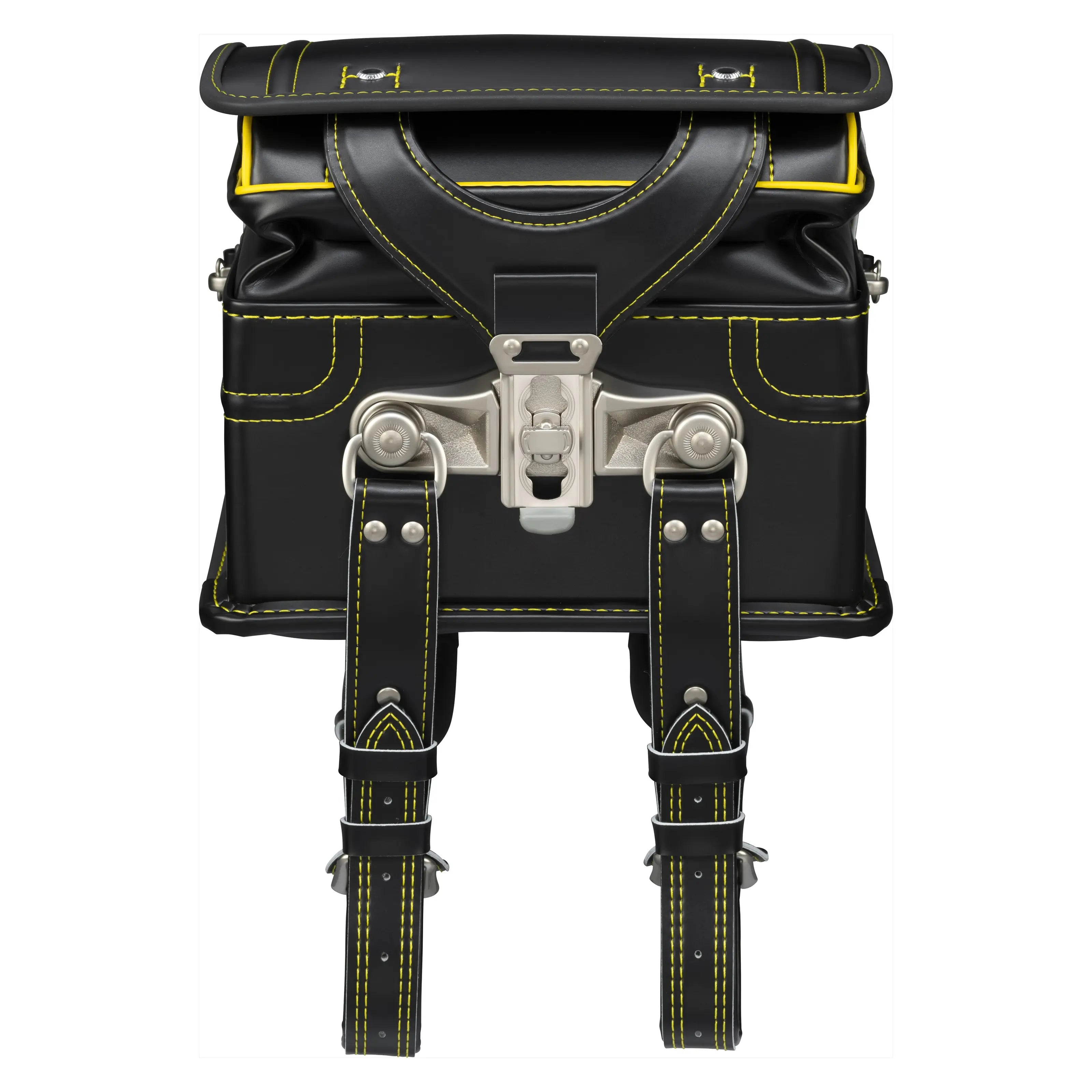 フィットちゃん グッドボーイDX 安ピカッ×楽ッション 黒×イエローステッチ