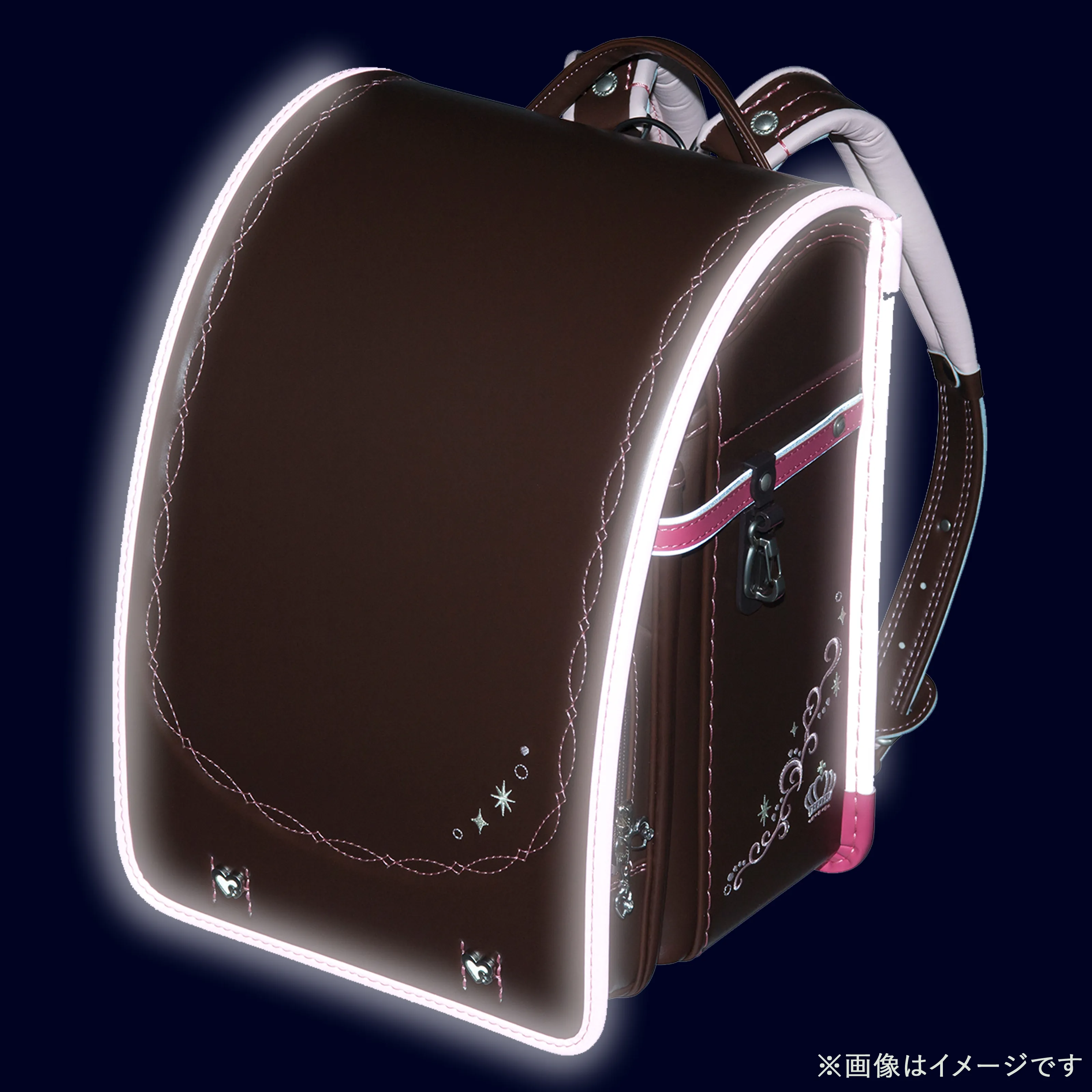 フィットちゃん リトルスタープリンセス 安ピカッ×楽ッション ブラウン×ホットピンク