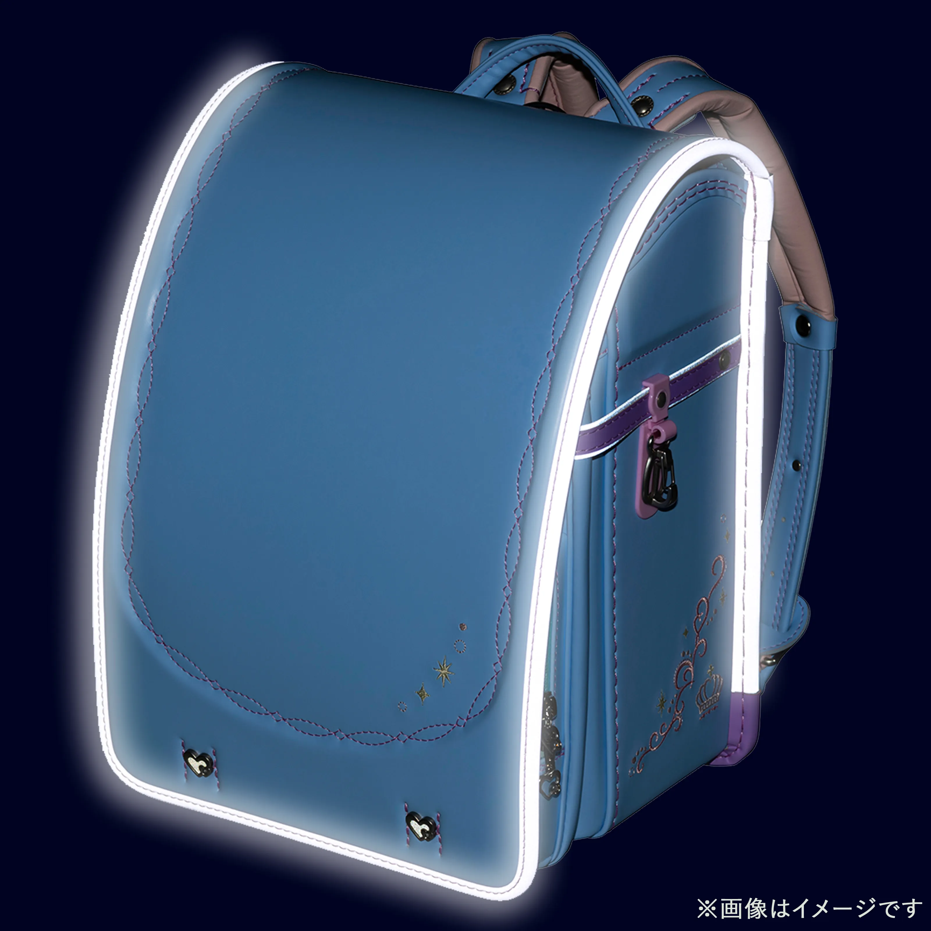 フィットちゃん リトルスタープリンセス 安ピカッ×楽ッション ペールブルー×ラベンダー