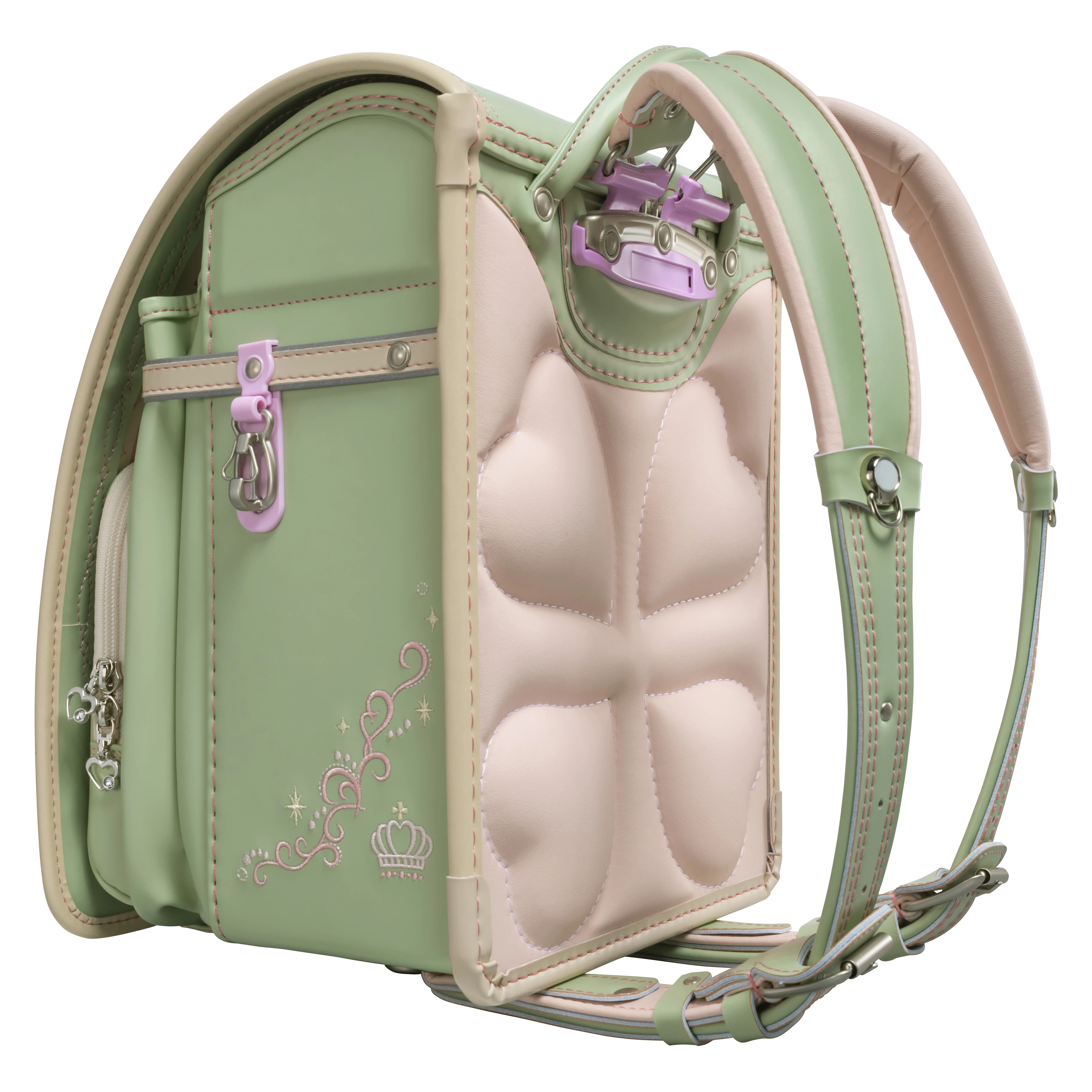 フィットちゃん リトルスタープリンセス 安ピカッ×楽ッション ピスタチオグリーン×ベージュ