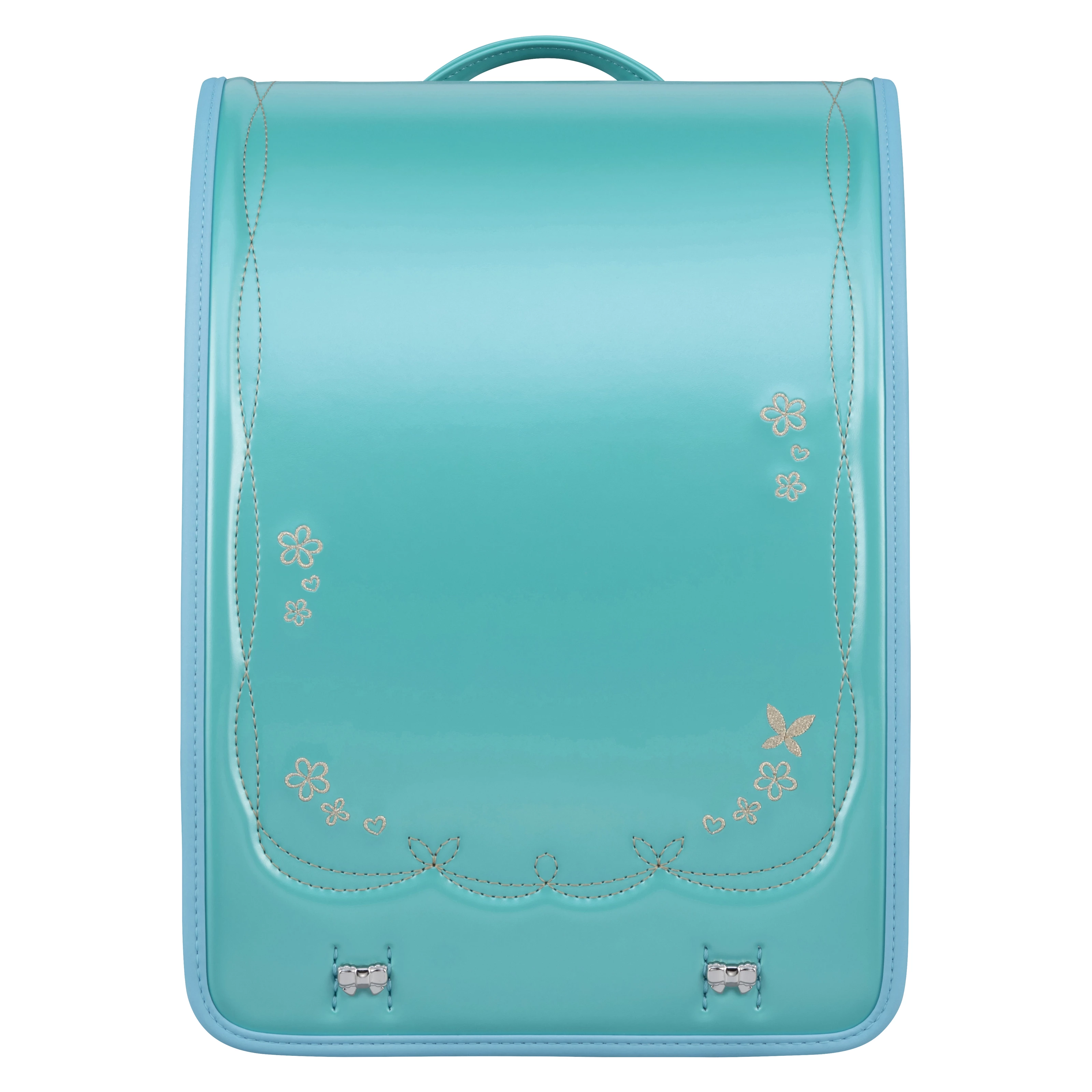 フィットちゃん プラチナフラワー 安ピカッ×楽ッション パールエメラルド×アクア