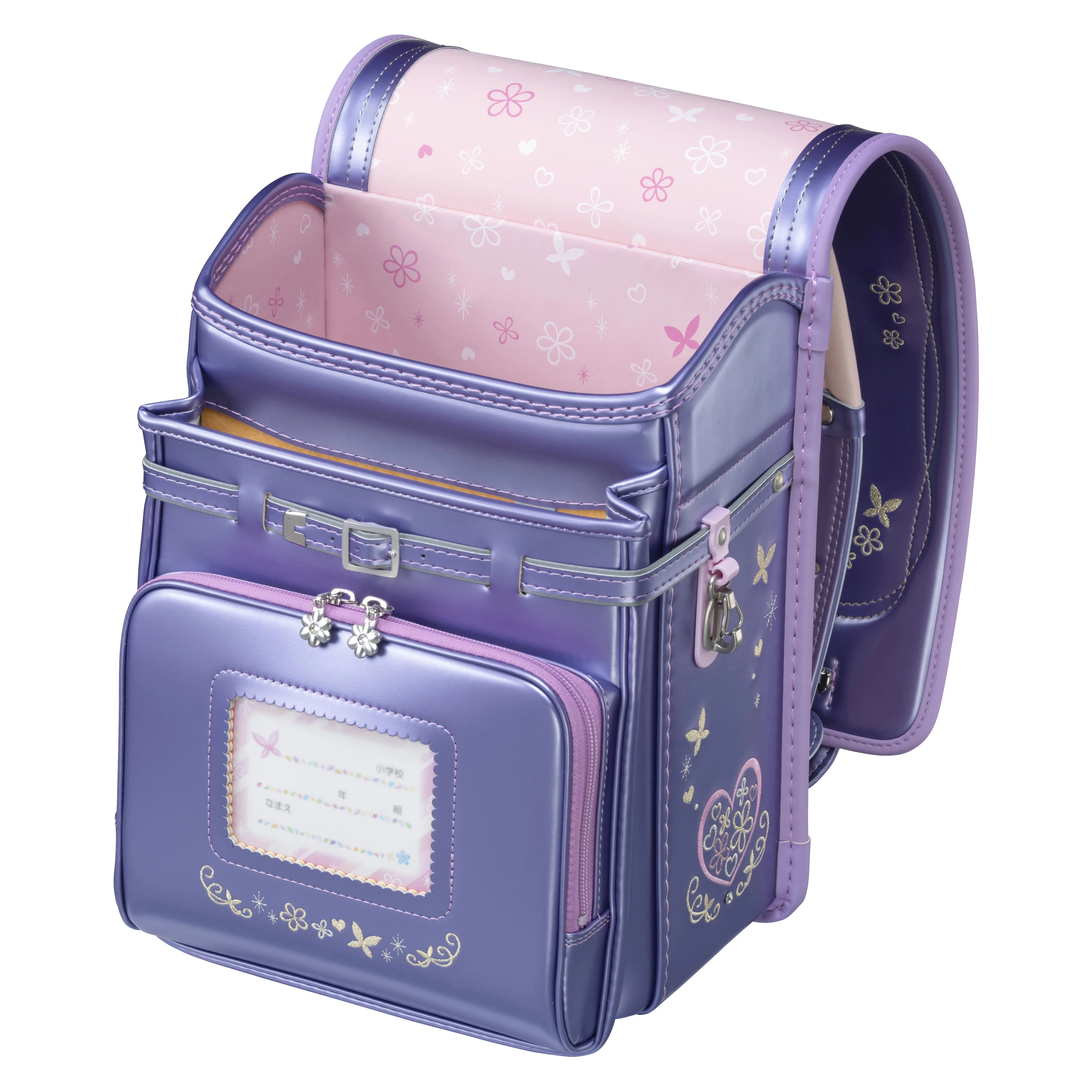 フィットちゃん プラチナフラワー 安ピカッ×楽ッション パールラベンダー×ラベンダー