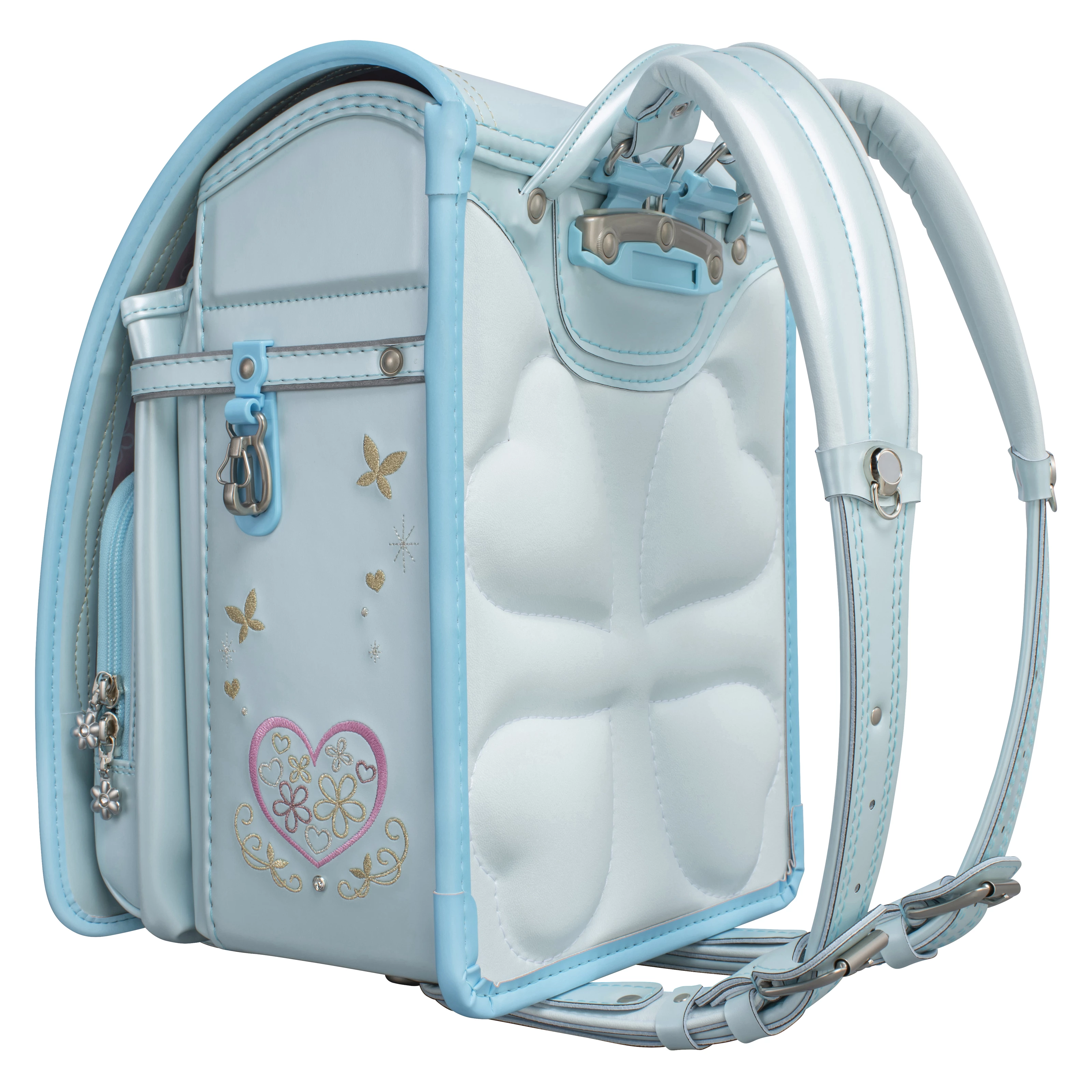 フィットちゃん プラチナフラワー 安ピカッ×楽ッション ミントグリーン×アクア