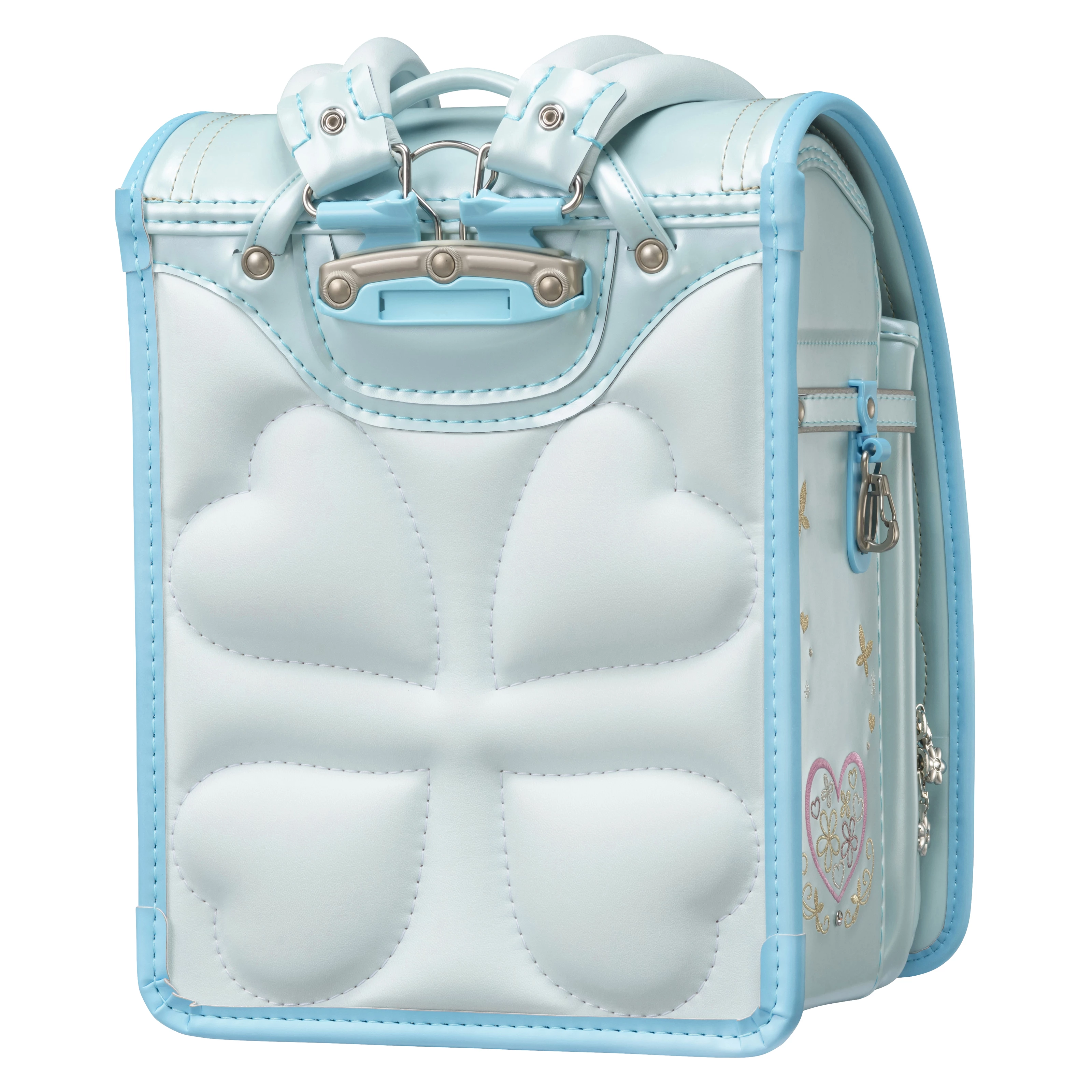 フィットちゃん プラチナフラワー 安ピカッ×楽ッション ミントグリーン×アクア