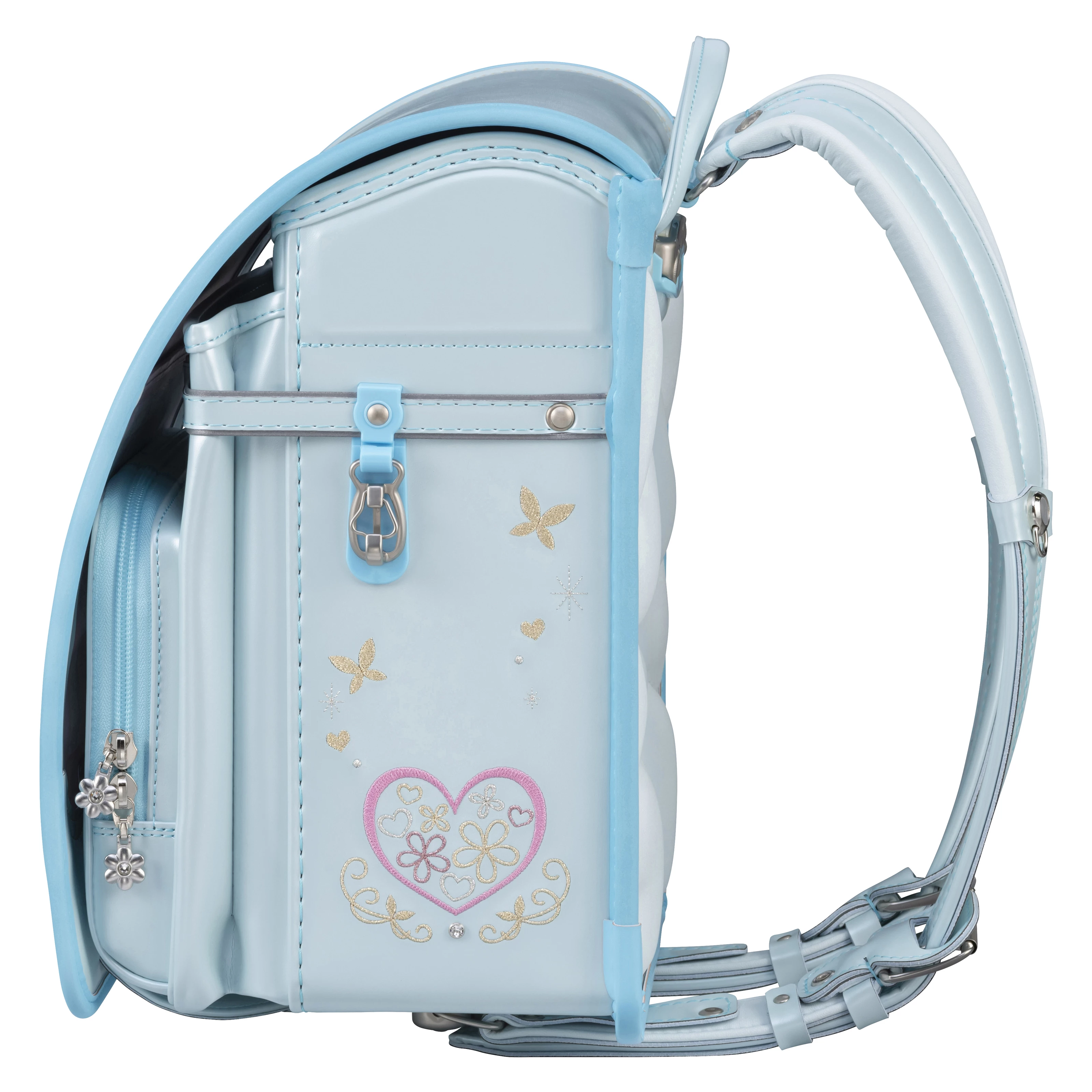 フィットちゃん プラチナフラワー 安ピカッ×楽ッション ミントグリーン×アクア