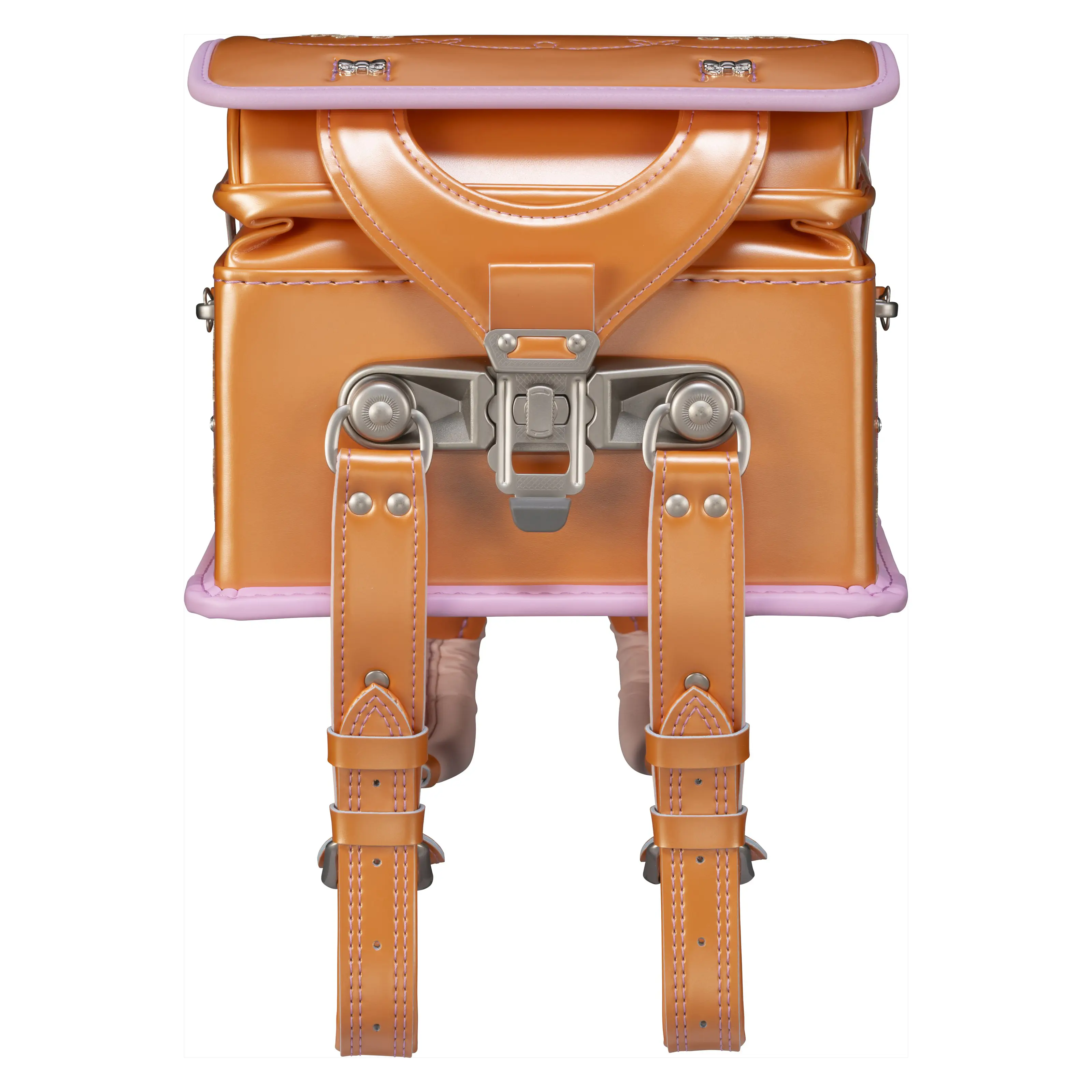 フィットちゃん プラチナフラワー 安ピカッ×楽ッション パールオレンジ×ベビーピンク