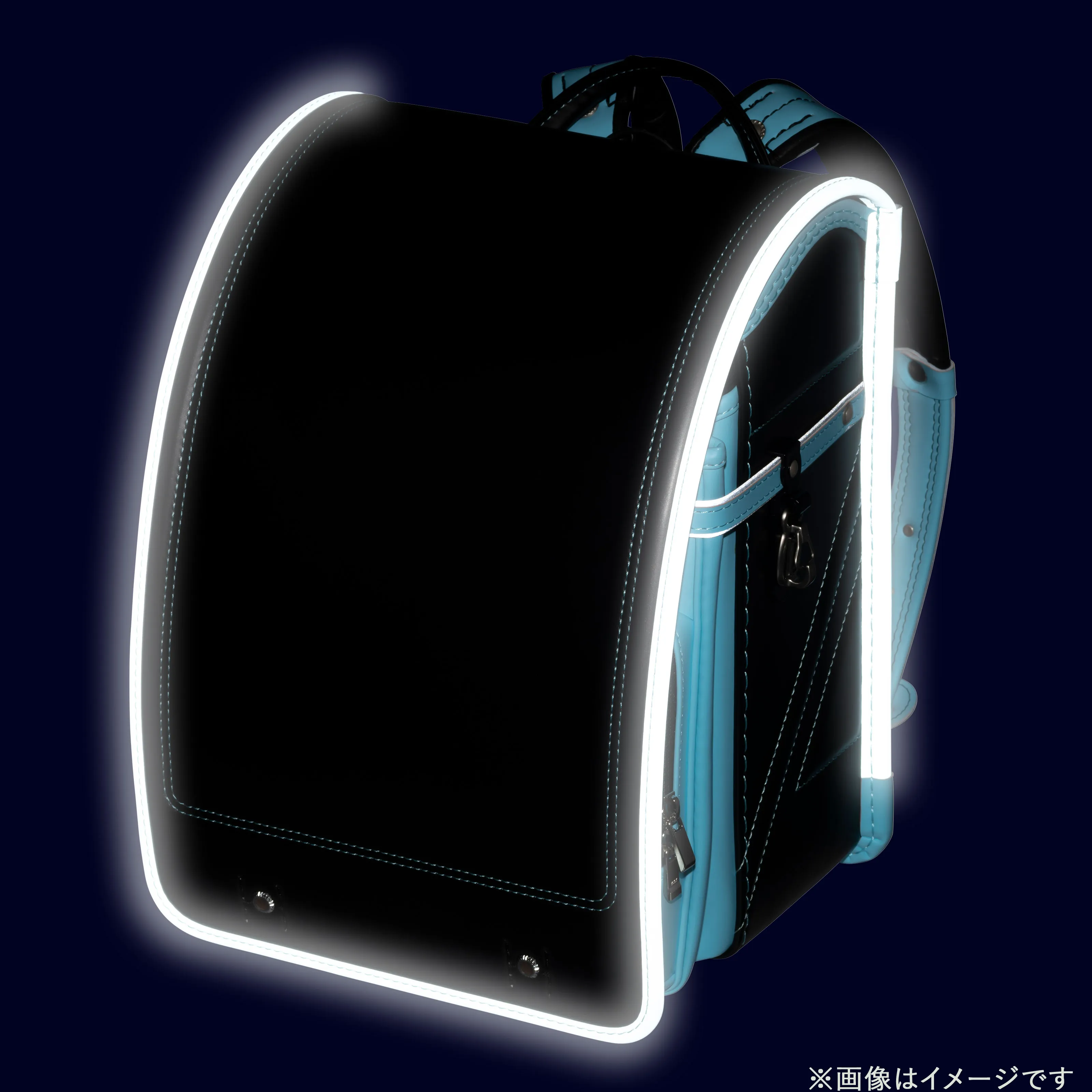 フィットちゃん ストリートファイン 安ピカッ×楽ッション 黒×アクア