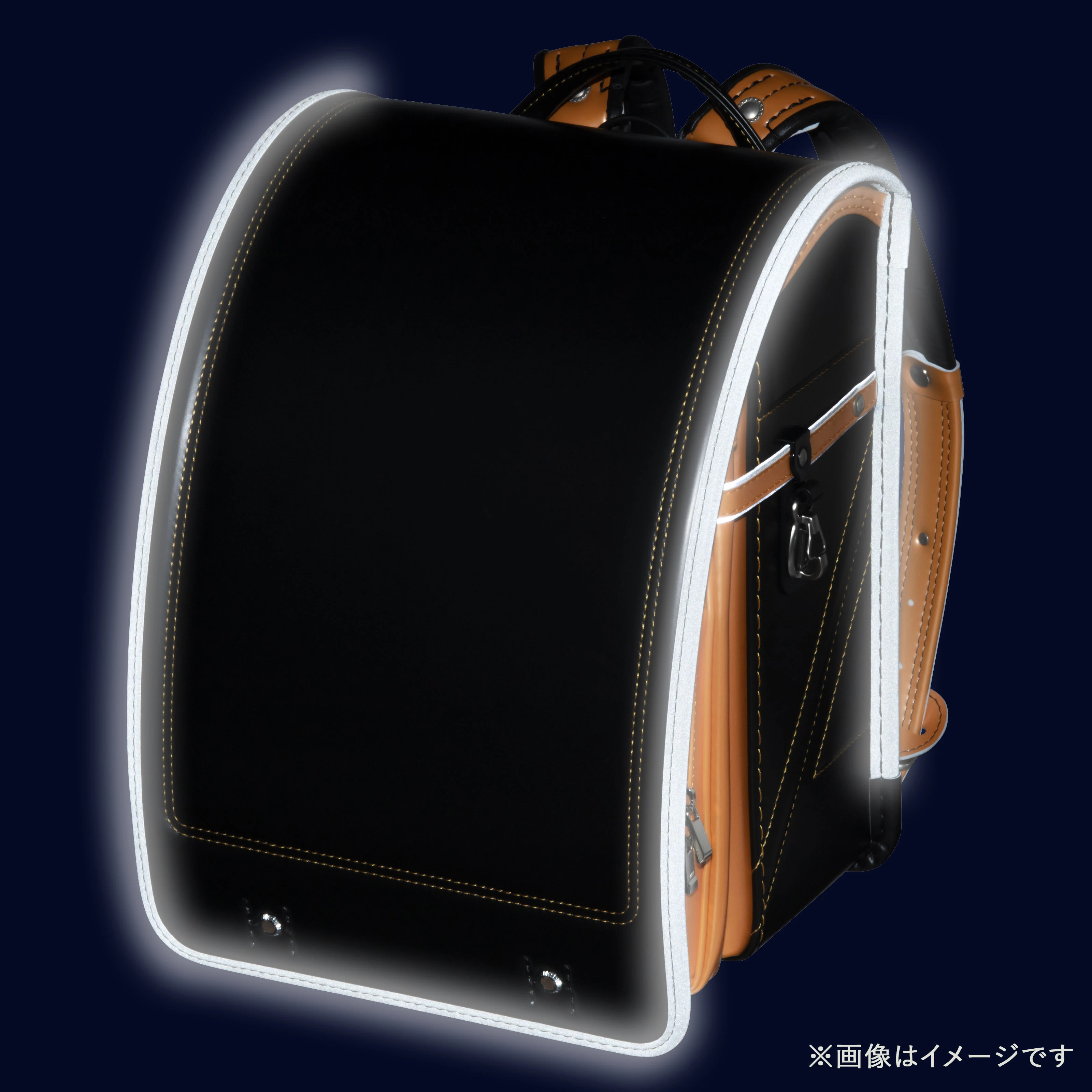 フィットちゃん ストリートファイン 安ピカッ×楽ッション 黒×パールオレンジ