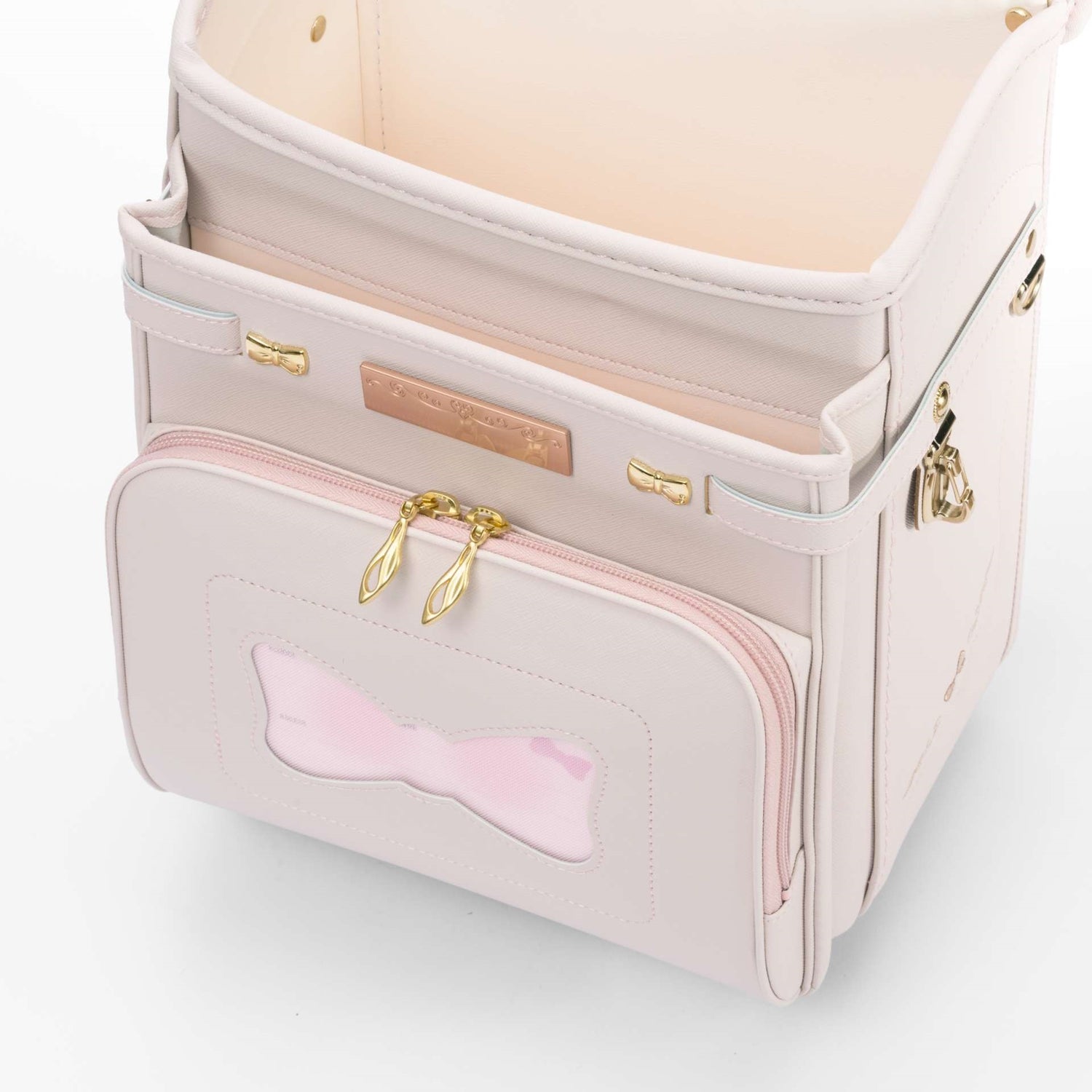 萬勇鞄 リアン 牛革ハイブリッド エクルベージュ