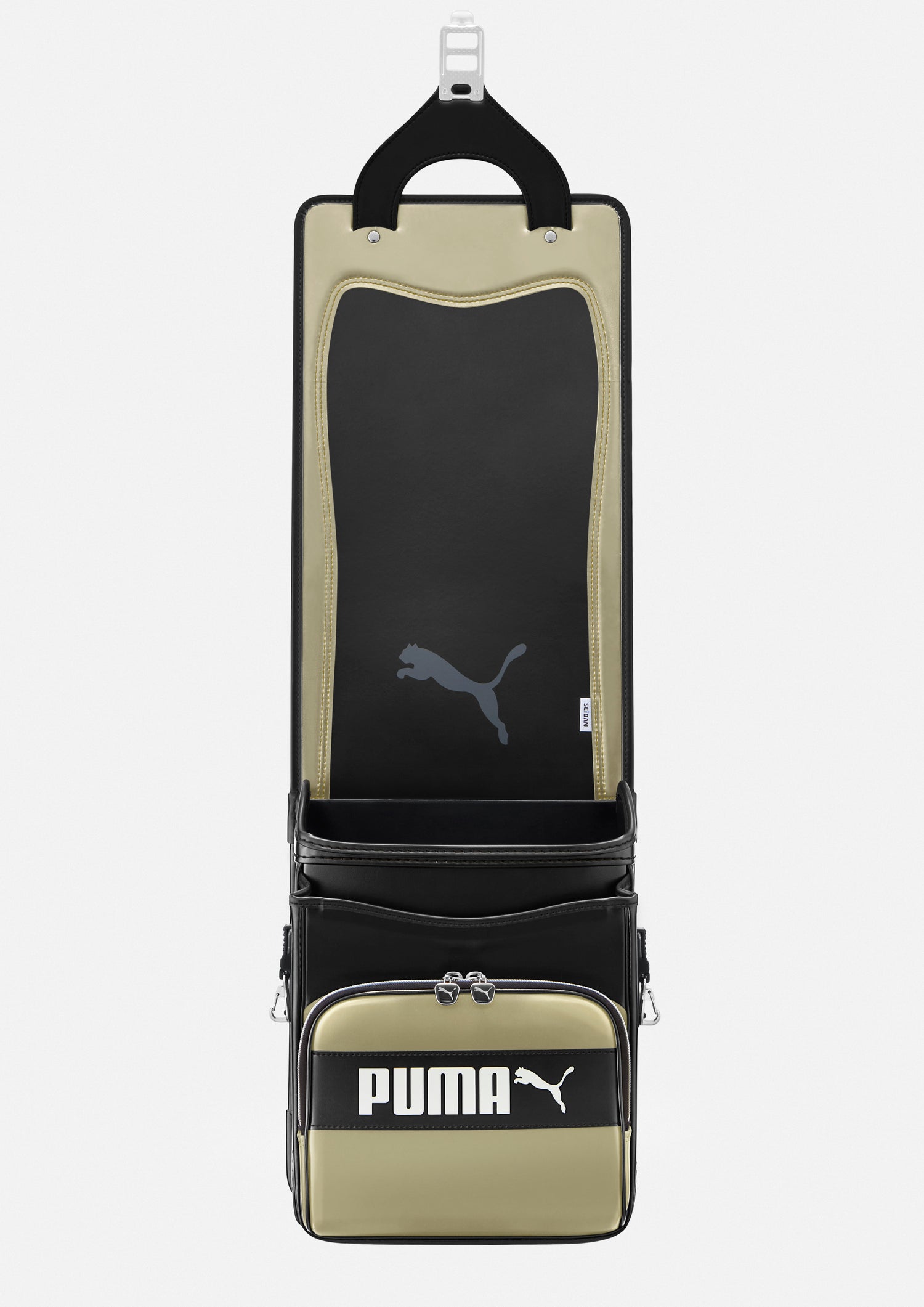 天使のはね プーマ スピードスター ゴールド×ブラック