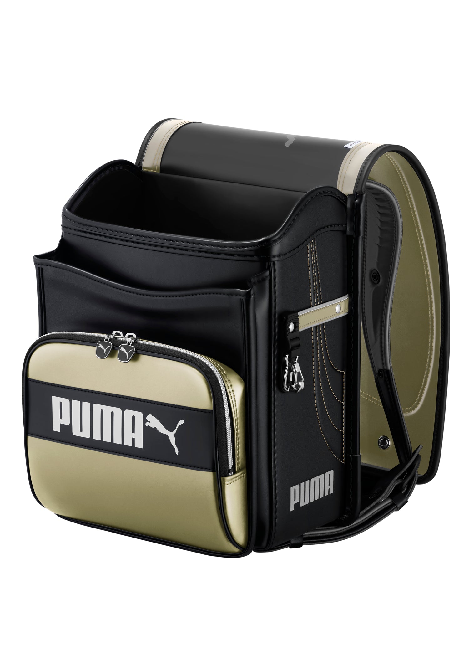 天使のはね プーマ スピードスター ゴールド×ブラック