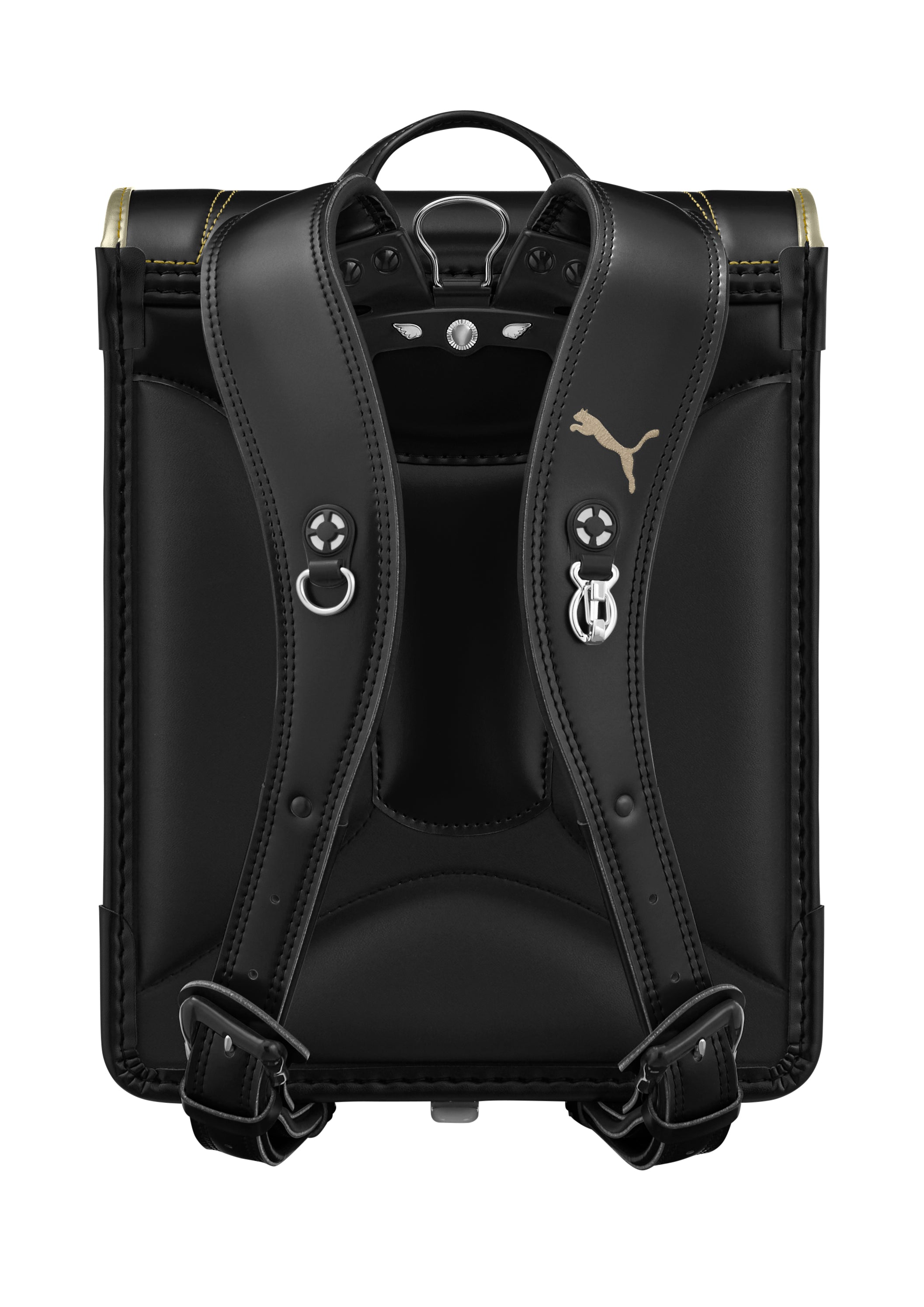 天使のはね プーマ スピード ブラック×ゴールド