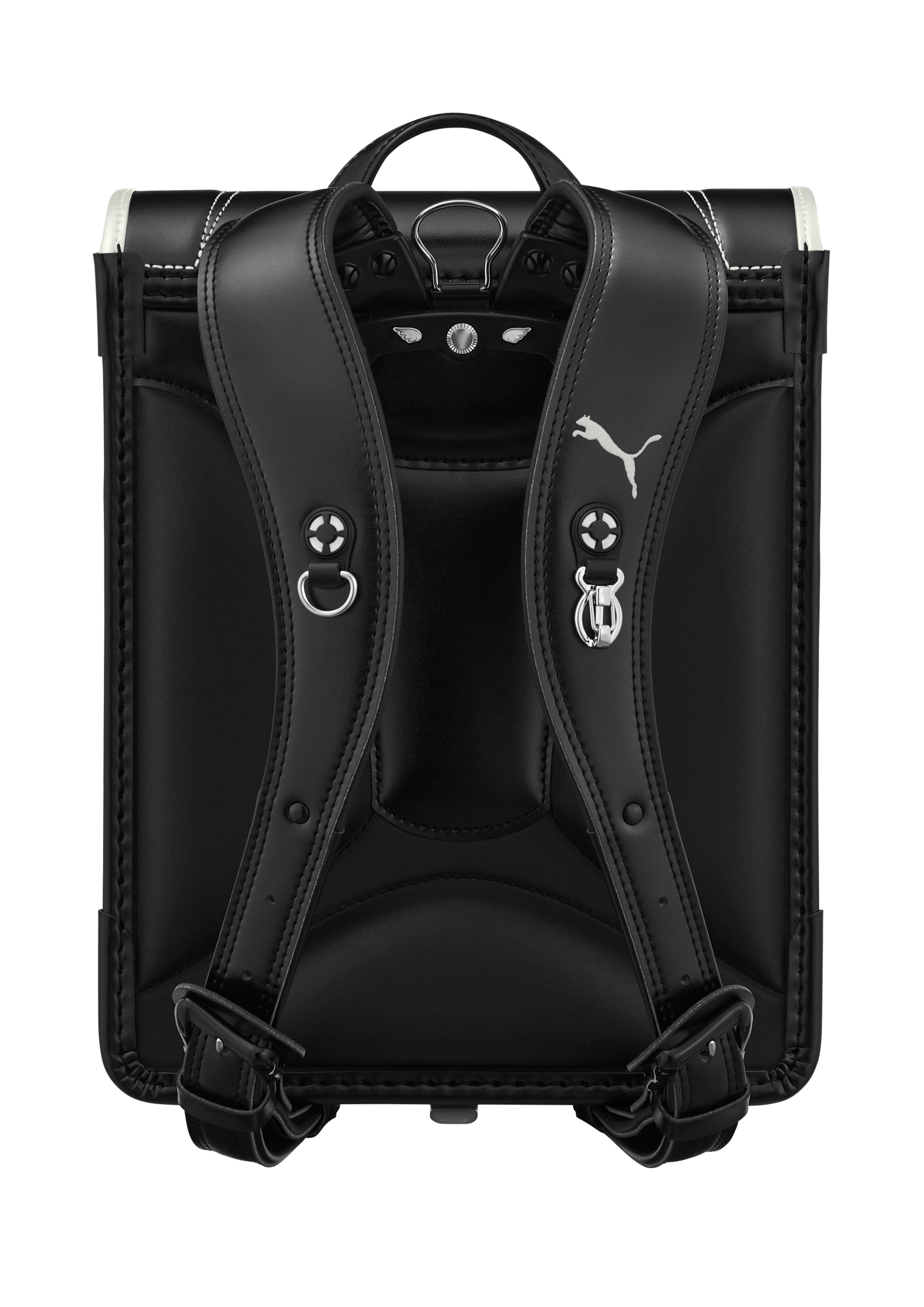 天使のはね プーマ スピード ブラック×ジュエルホワイト