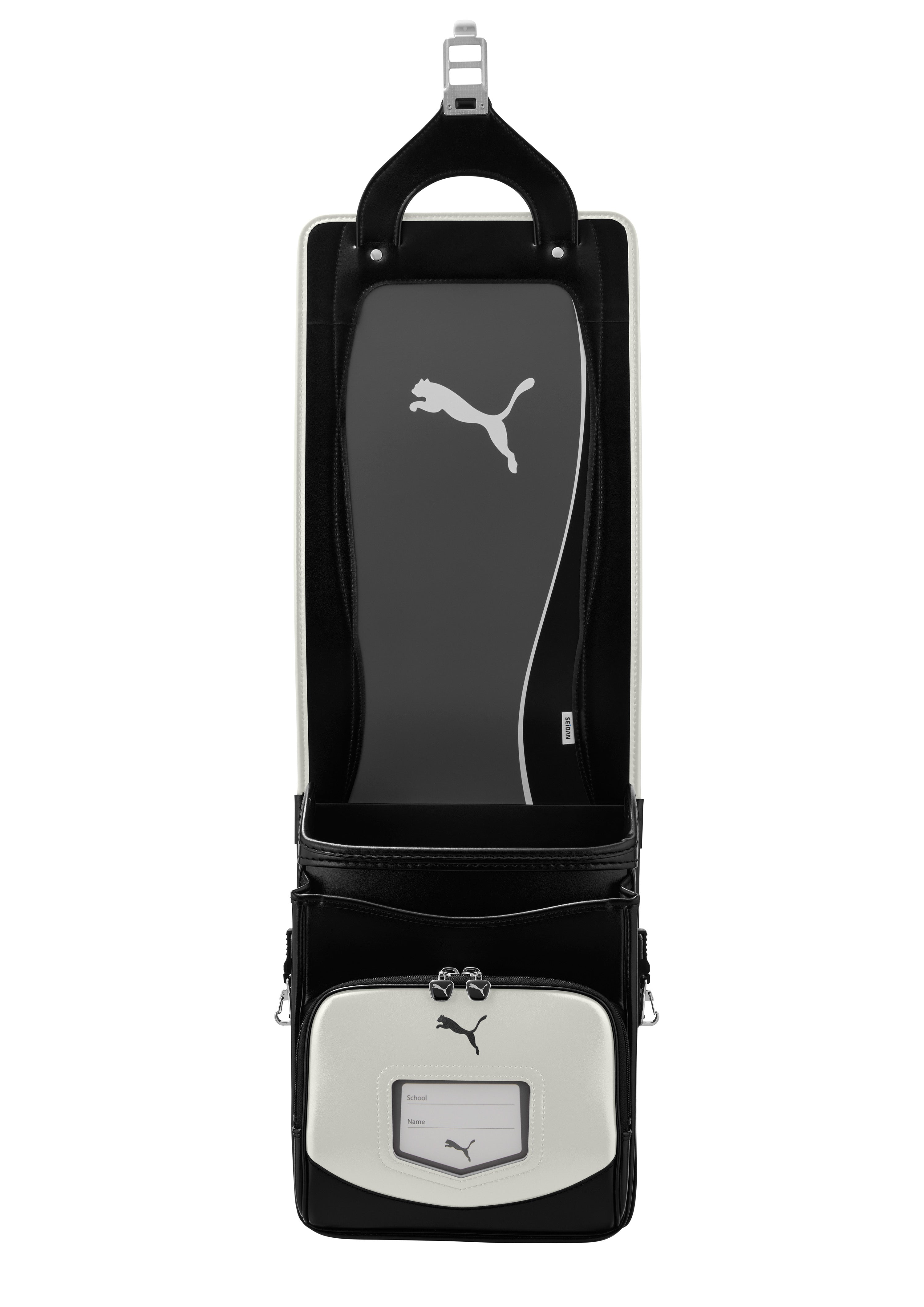 天使のはね プーマ スピード ブラック×ジュエルホワイト