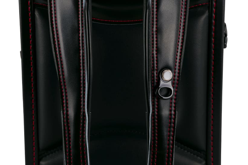 ふわりぃ/協和 グランコンパクト ブラック×レッド