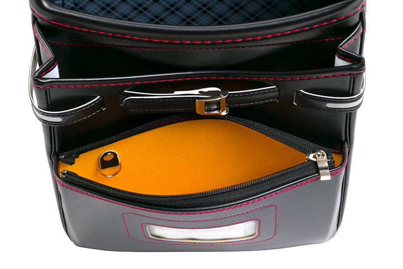 ふわりぃ/協和 グランコンパクト ブラック×レッド