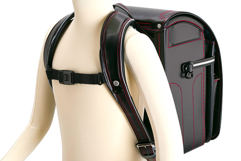 ふわりぃ/協和 グランコンパクト ブラック×レッド