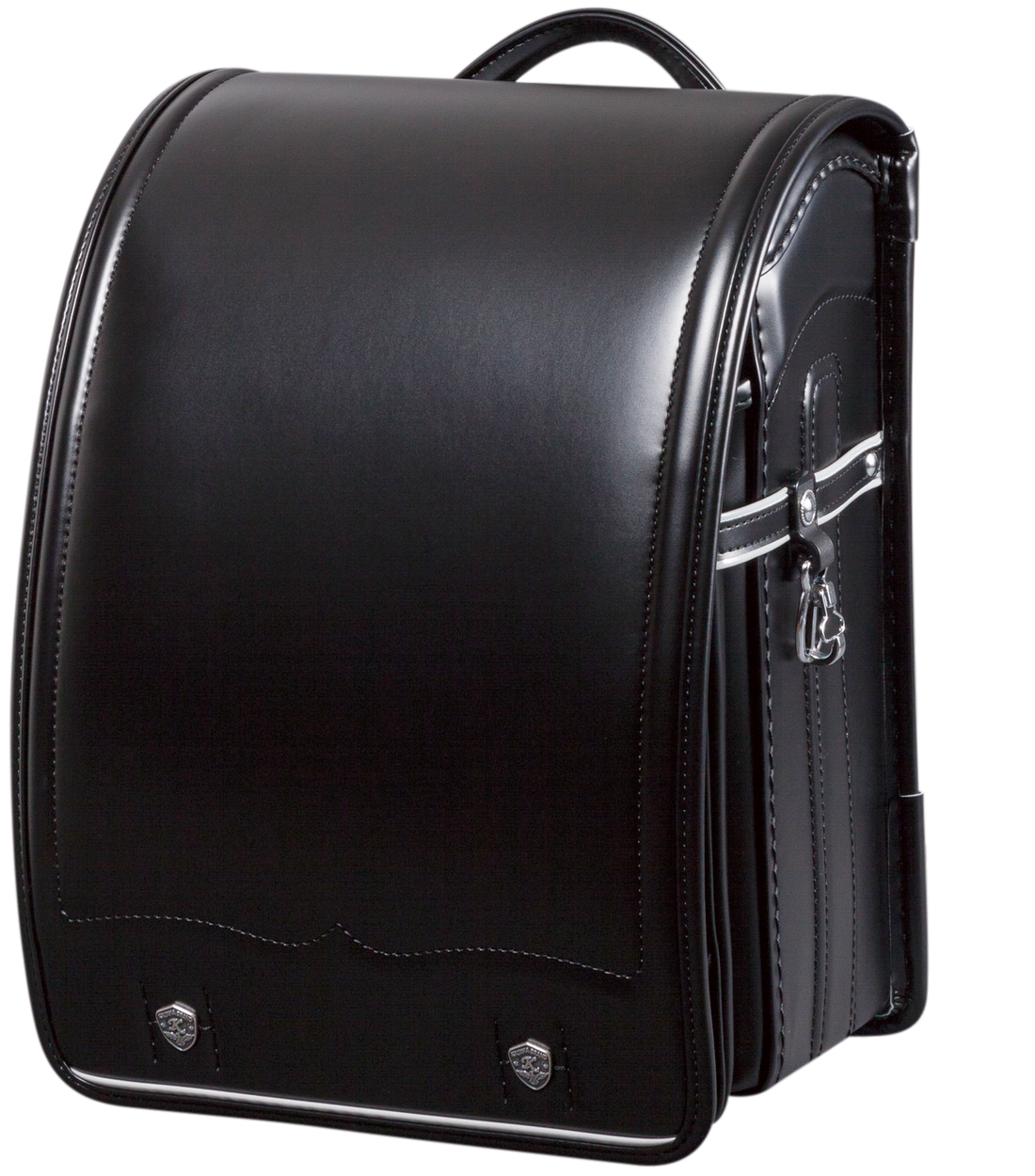 ふくふくらんどオリジナル　人工皮革タフロック®　黒×黒[ステッチ]