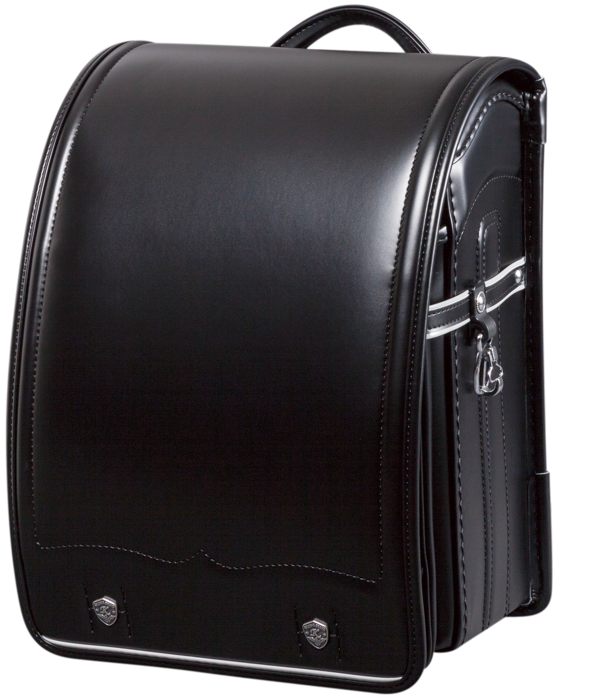 ふくふくらんどオリジナル　人工皮革タフロック®　黒×黒[ステッチ]