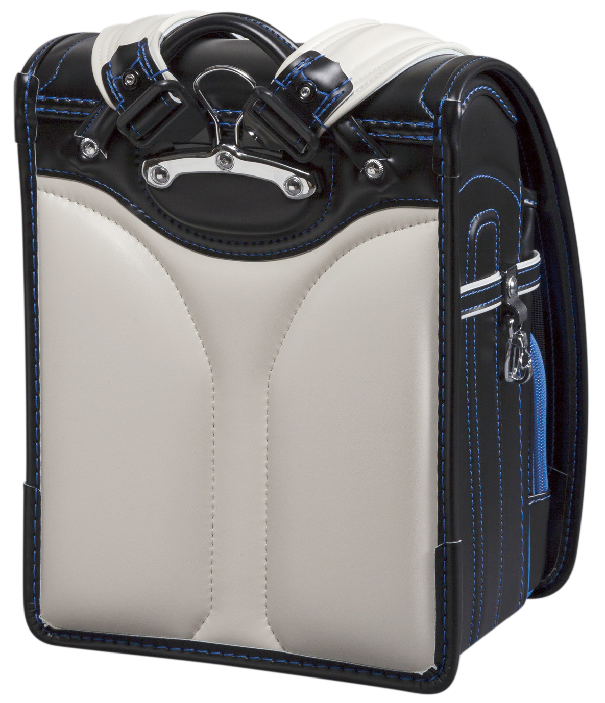 ふくふくらんどオリジナル　人工皮革タフロック®　黒×黒[ステッチ]