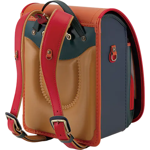 生田ランドセル　Quartet　theC キャメル