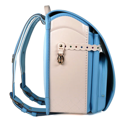 シナモロール ランドセル　ダスティブルー×パールホワイト