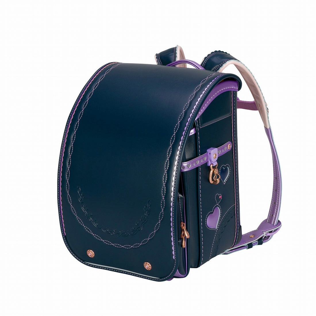 ふわりぃ／協和　プラチナセレクト　ネイビー×パールラベンダー