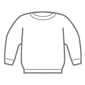 体操服・上　長袖クルーネック
