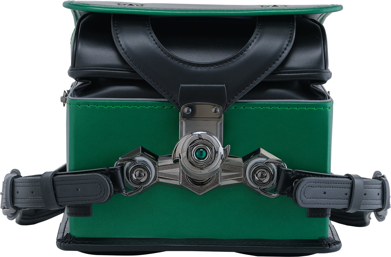 マツモト　くるピタ　レインボースパーク　ブラック×メタリックグリーン