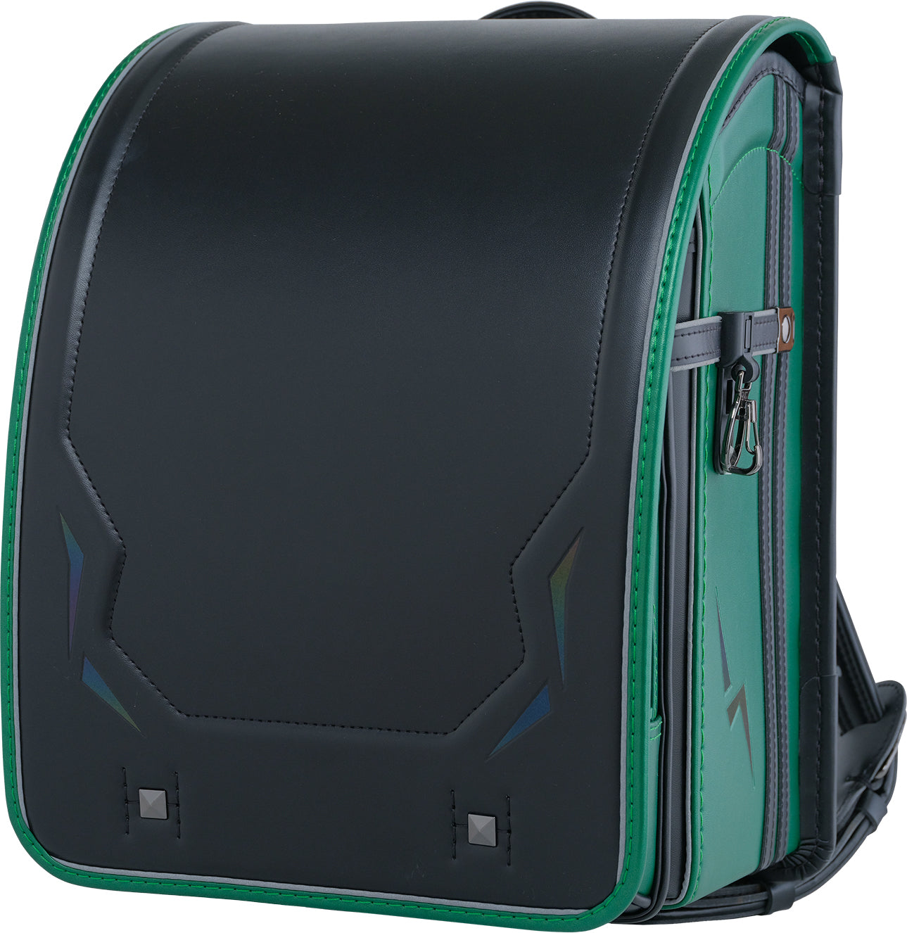 マツモト　くるピタ　レインボースパーク　ブラック×メタリックグリーン