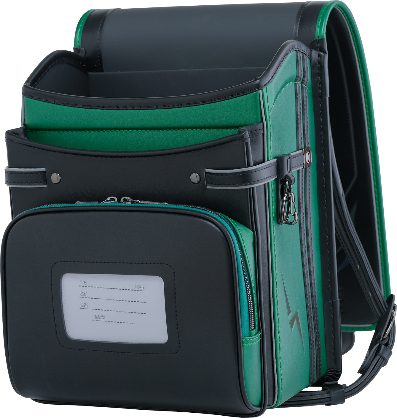 マツモト　くるピタ　レインボースパーク　ブラック×メタリックグリーン