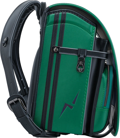 マツモト　くるピタ　レインボースパーク　ブラック×メタリックグリーン